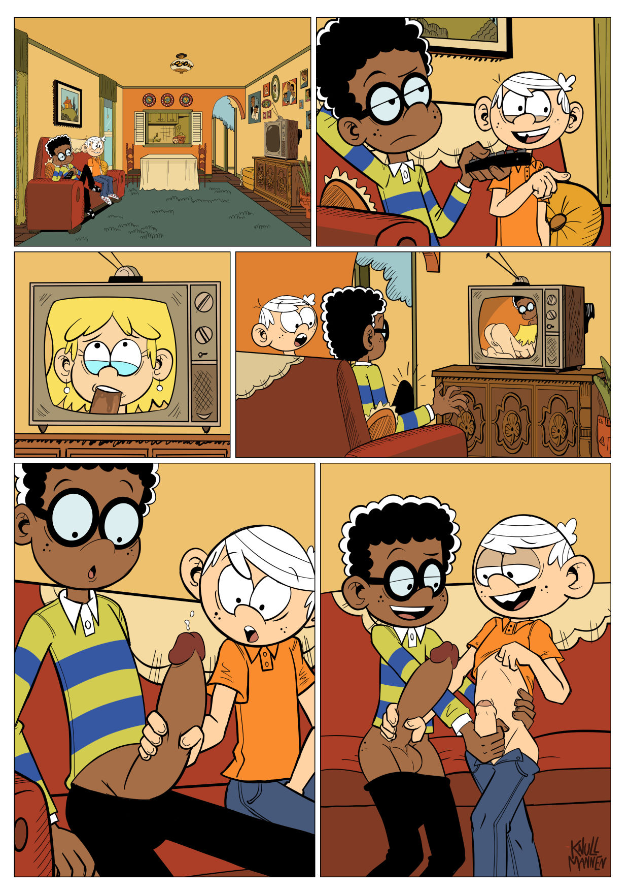 Bromance in the Big House page 1 full
