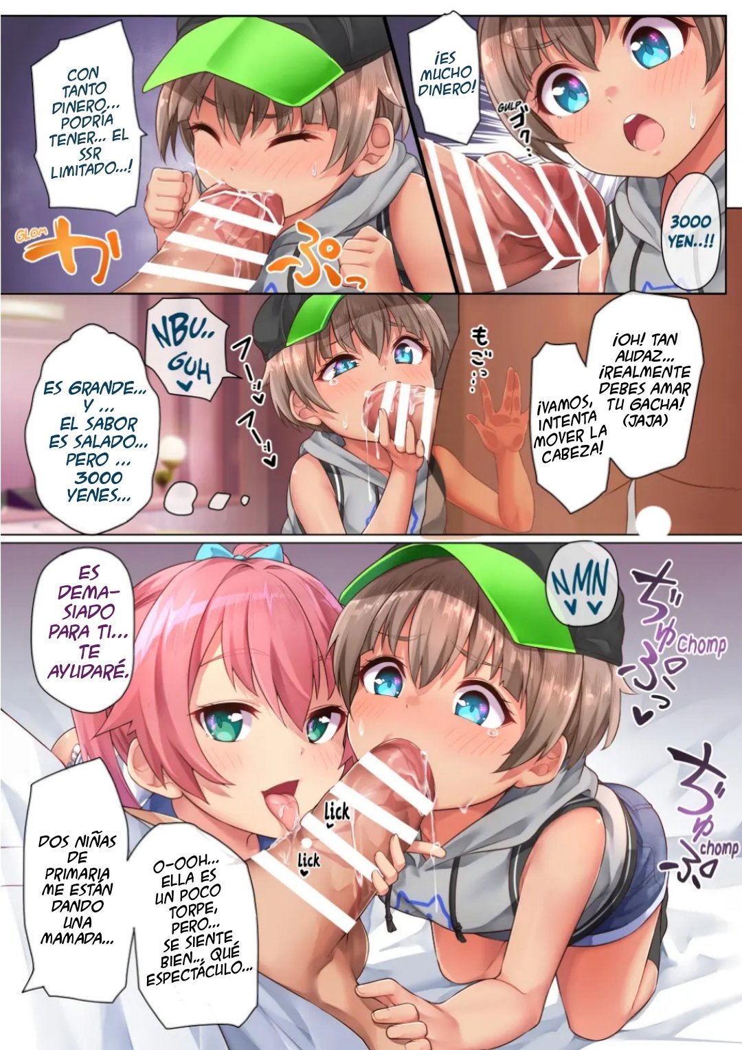 Hanoka Yuri x Kitani Chisato - Hajimete no Arbeit page 10 full