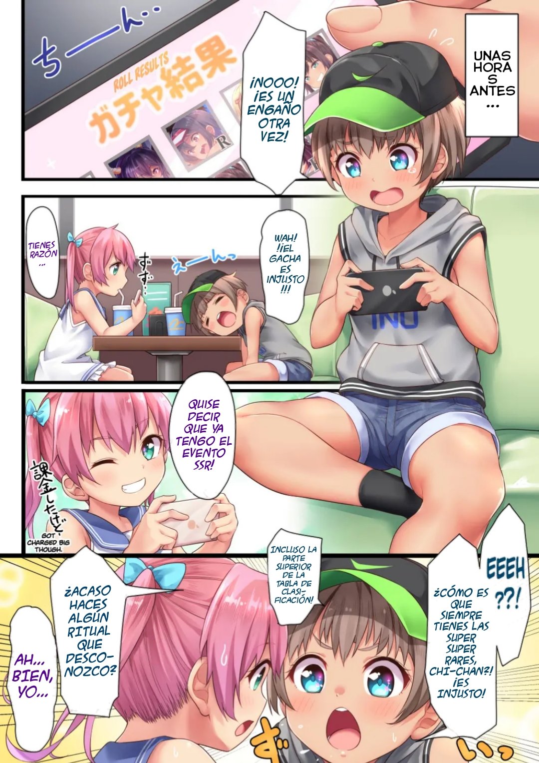 Hanoka Yuri x Kitani Chisato - Hajimete no Arbeit page 6 full