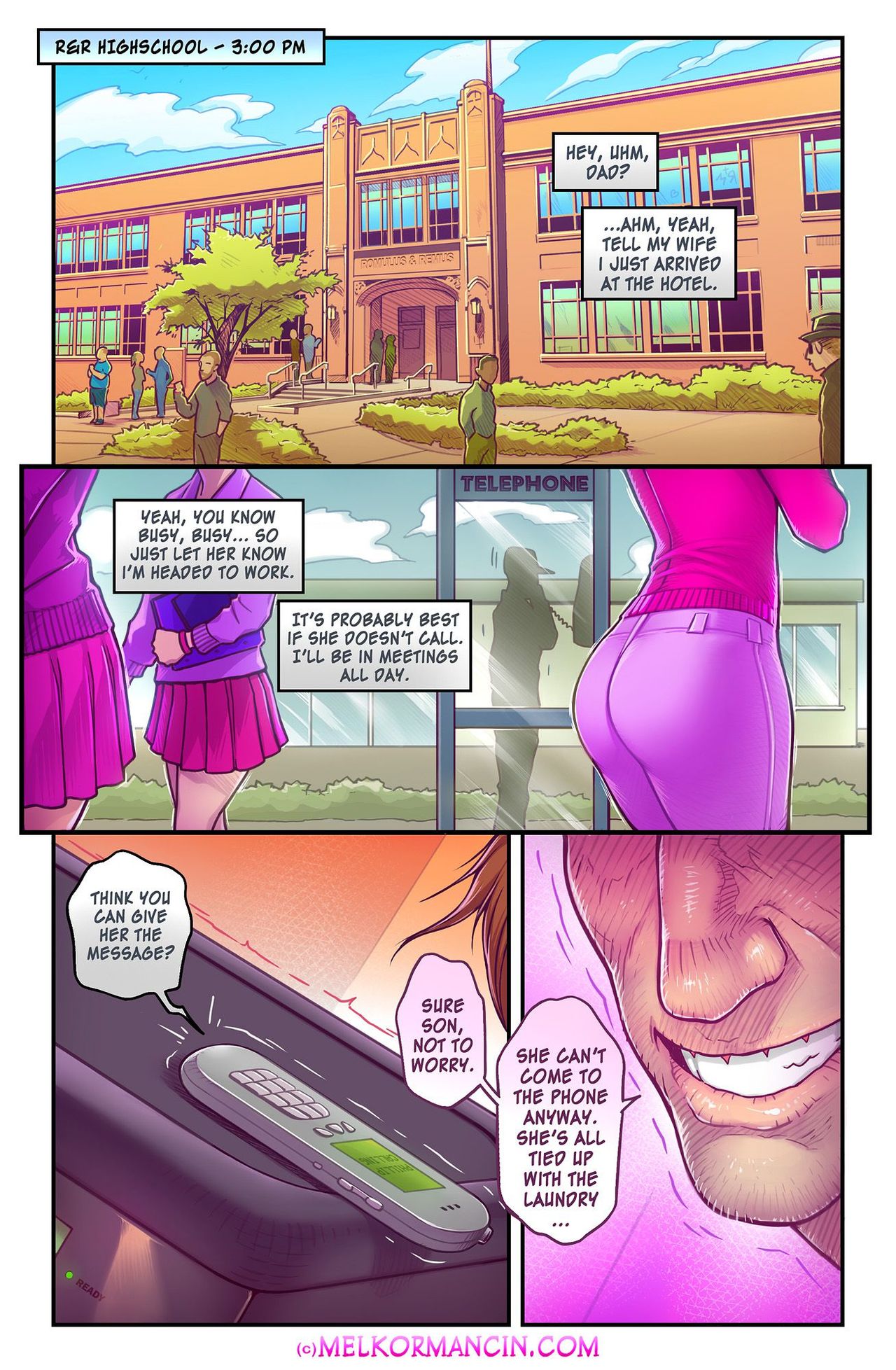 The Naughty in-Law pt. 2 Family Ties  - Complete - English page 4 full