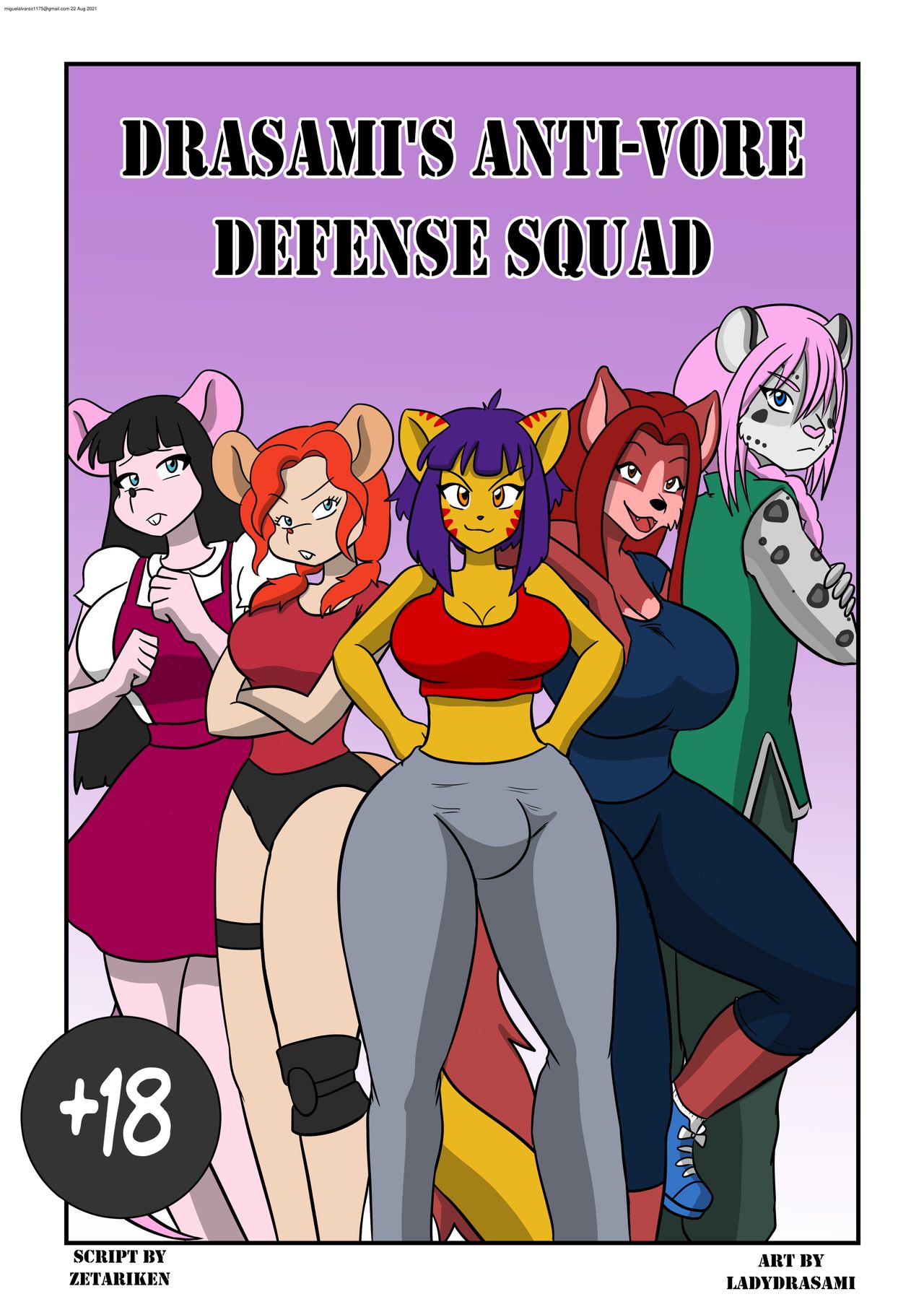 Drasami's Anti-Vore Defense Squad page 1 full