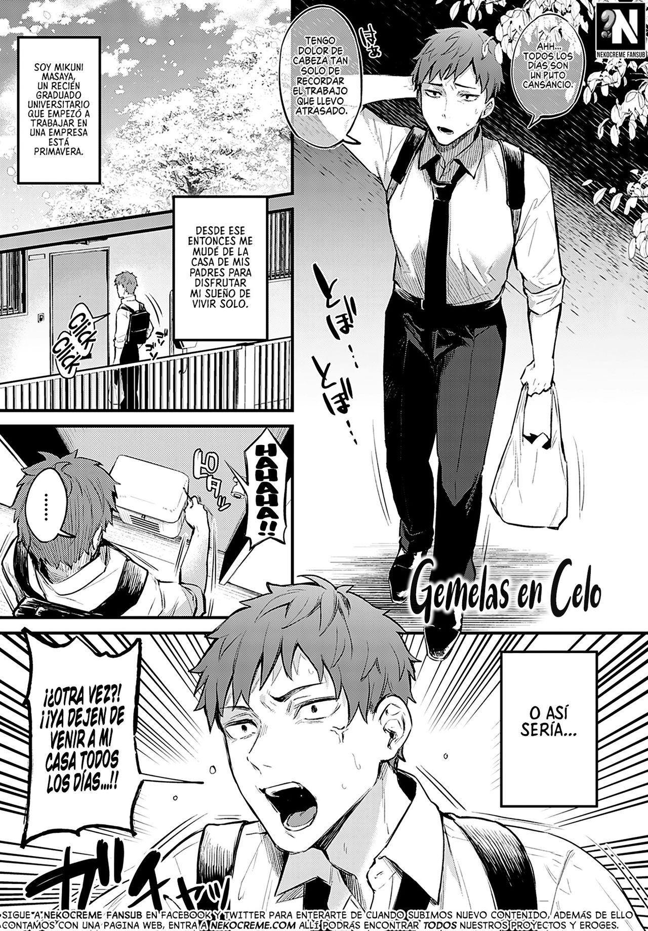 Futagomori | Gemelas en Celo page 1 full