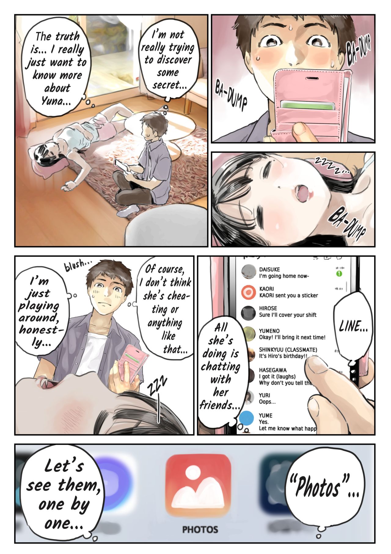 Kanojo no SmaPho o Nozoita dake nano ni | I Just Snooped through Her Smartphone page 10 full