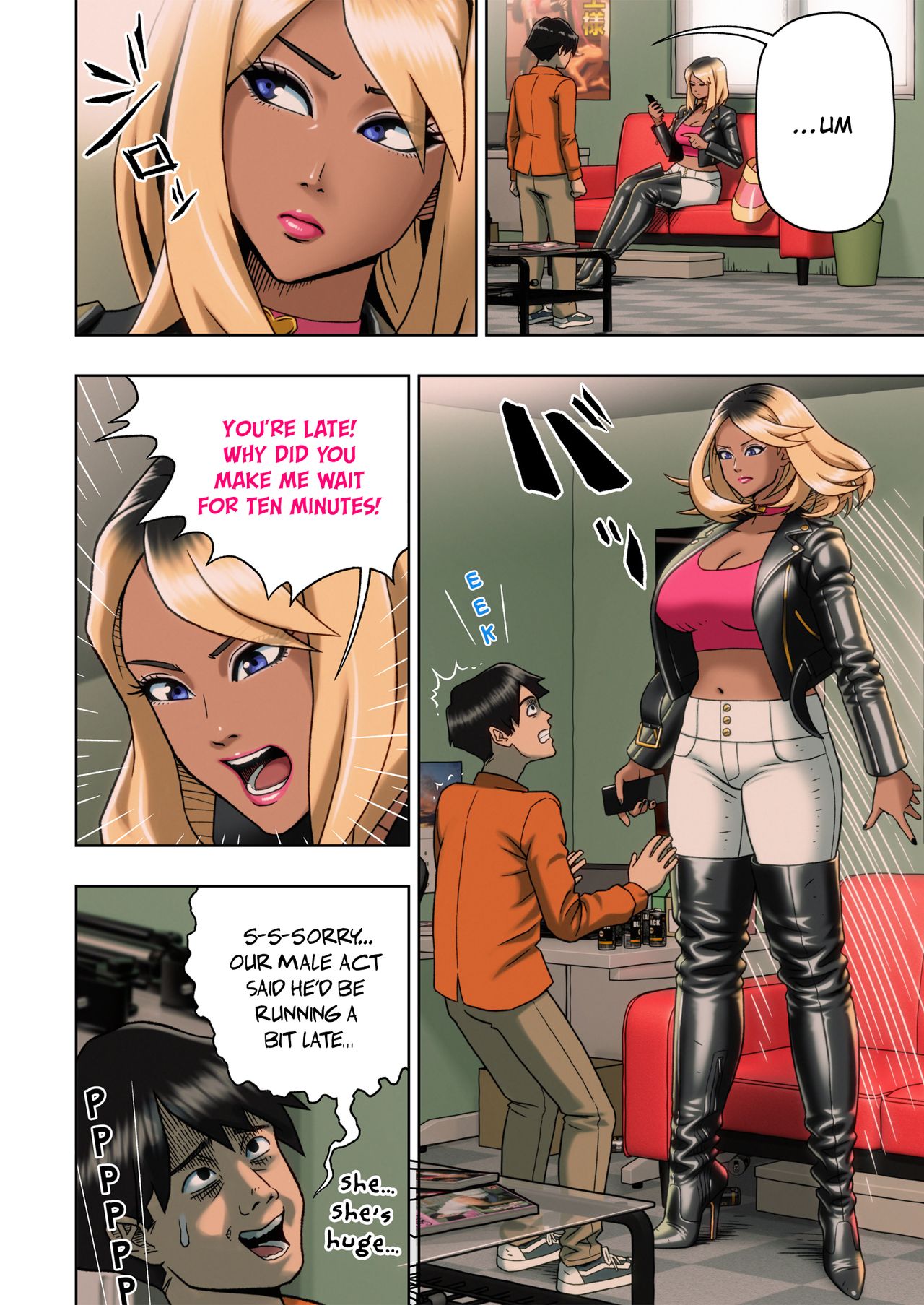 Kuro Gal Bondage: Enka Boots no Manga 2 | Black Gyaru Bondage page 6 full
