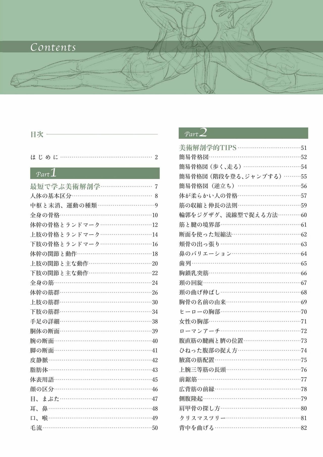 Art anatomy learned from sketches by Kota Kato page 6 full
