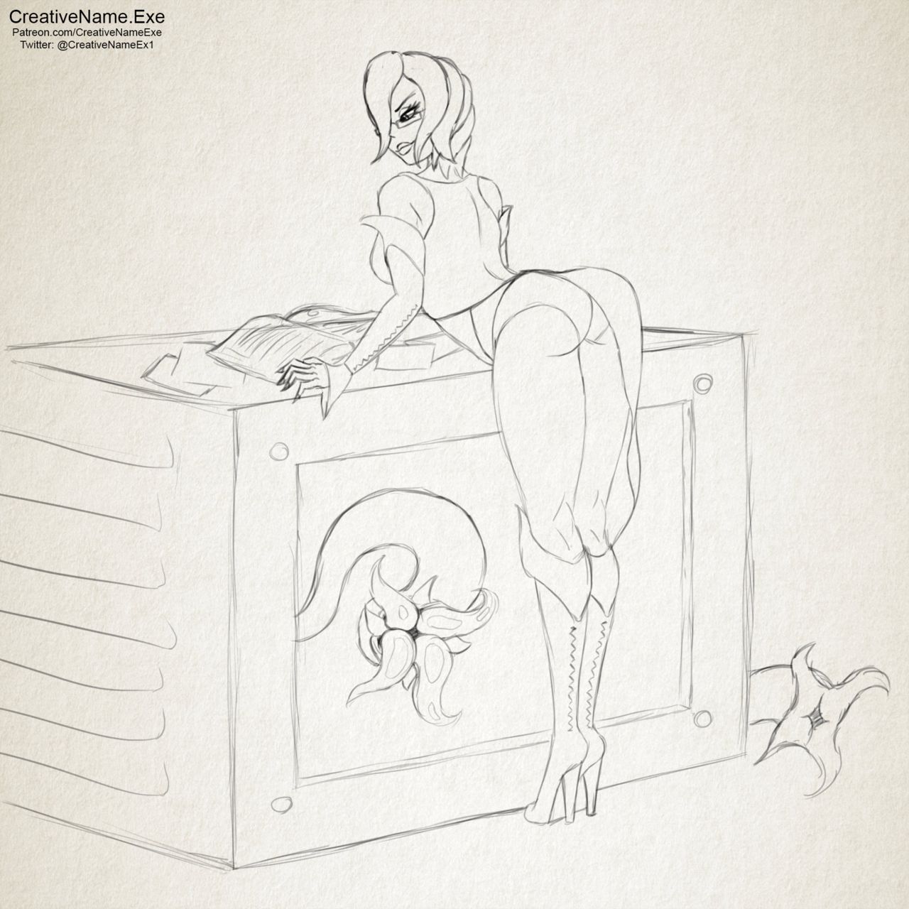 Nanaya Transformation - Animated Sketch page 3 full