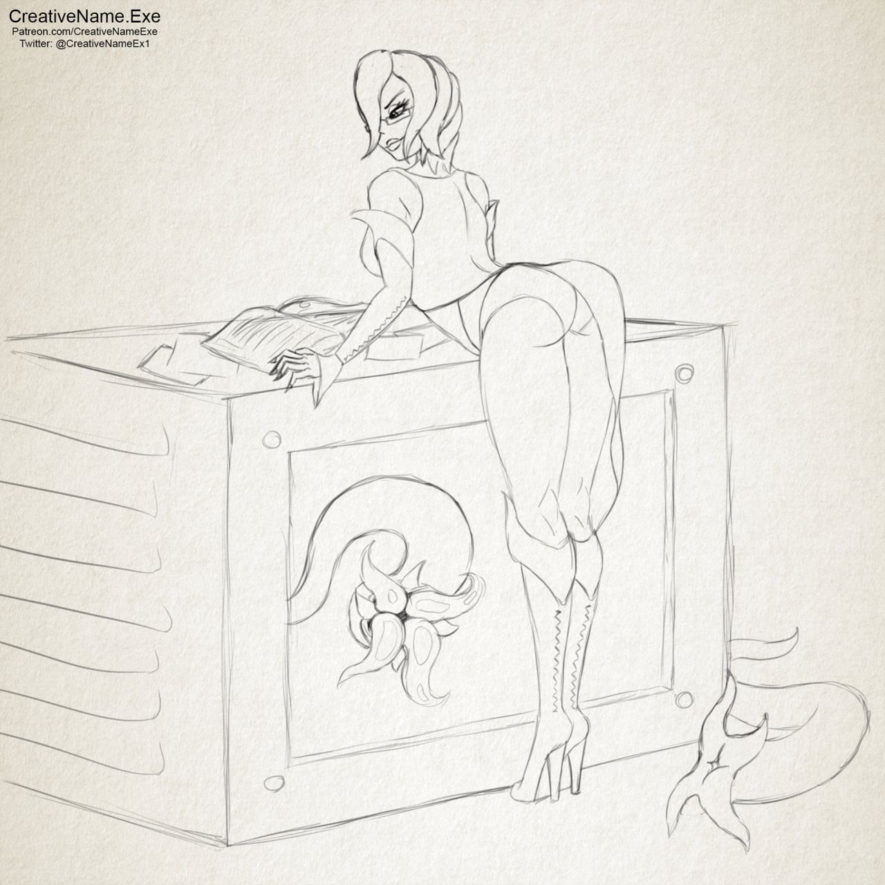 Nanaya Transformation - Animated Sketch page 4 full