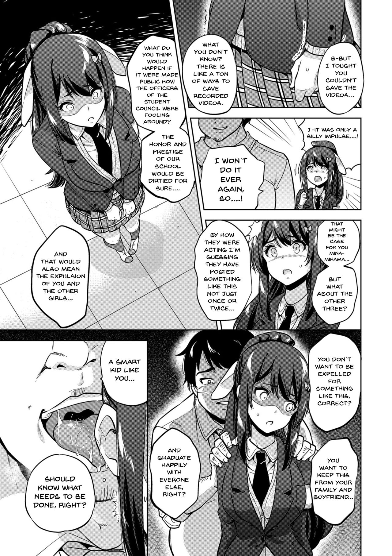 SNS Seitokai Yakuin wo Netotte Share suru Hanashi. | A Story About Fucking A Student Council Member And Sharing Her Pics Online page 10 full