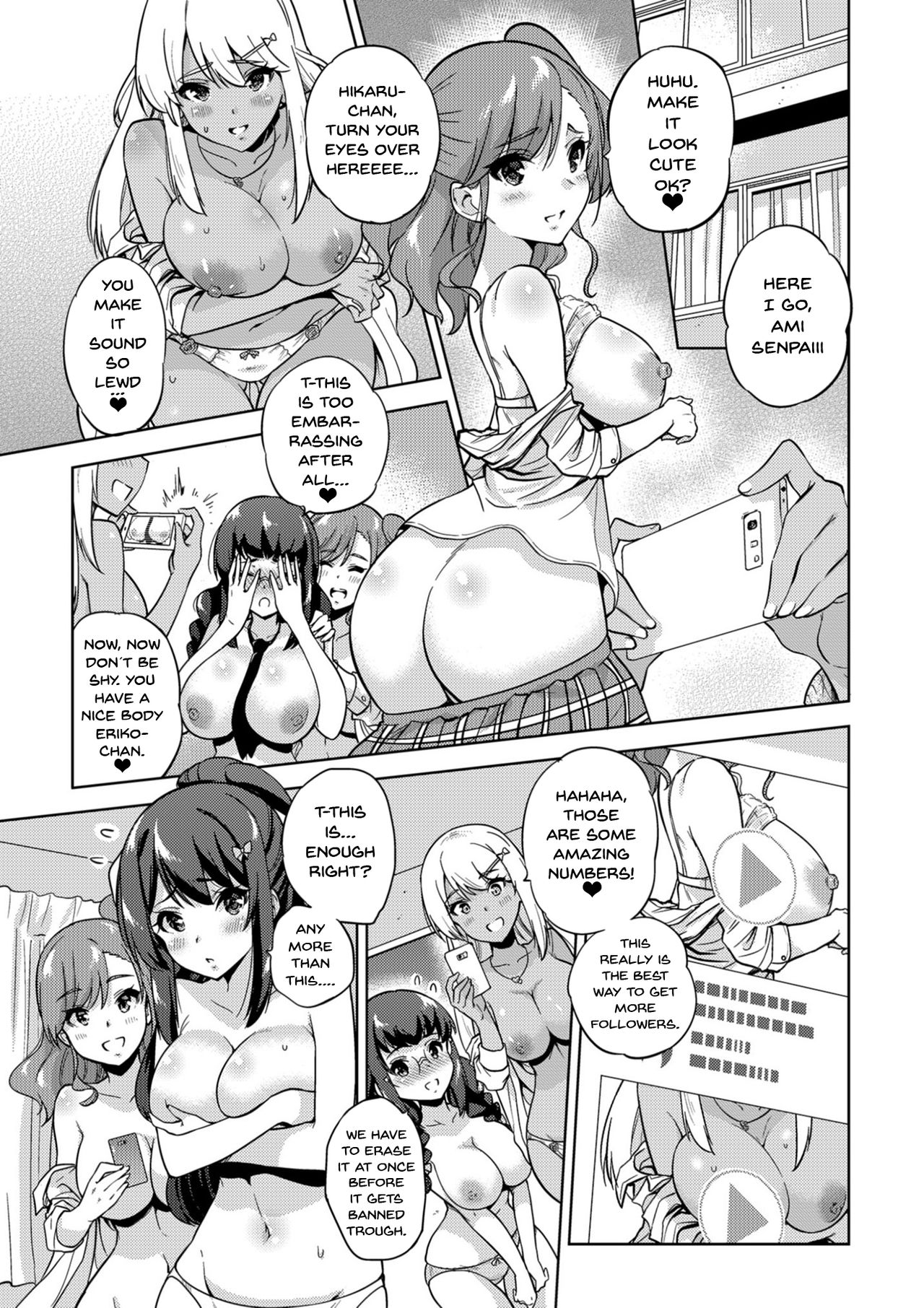 SNS Seitokai Yakuin wo Netotte Share suru Hanashi. | A Story About Fucking A Student Council Member And Sharing Her Pics Online page 6 full