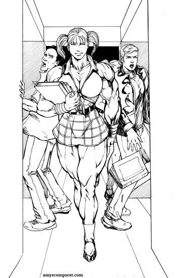 Amy's Conquest Side Story 4 Part 1 cover