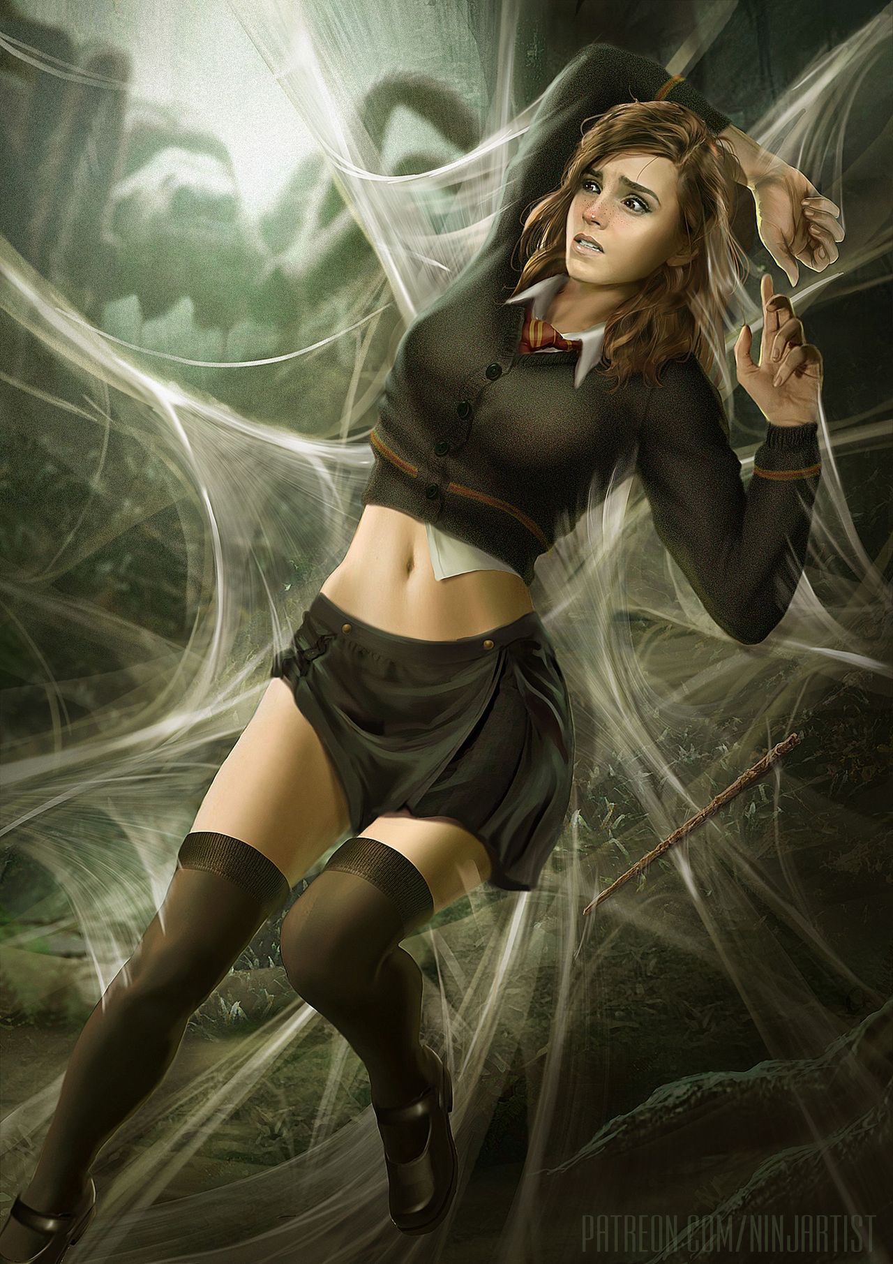 Hermione &amp; Aragog page 1 full