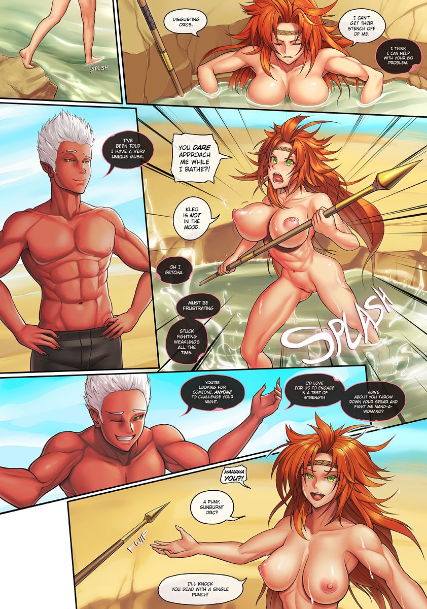 Dominion of Heroes Comic #4. Kleo page 2 full