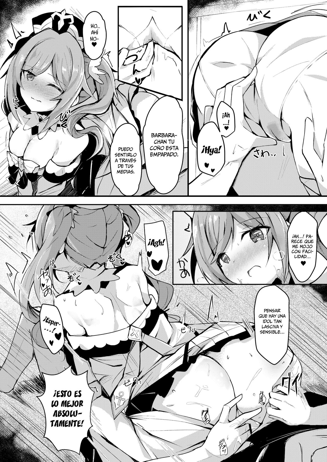 Hatsujou!? Ganbare Barbara-chan | ¿¡Hatsujou!? Buena Suerte Barbara-chan page 8 full