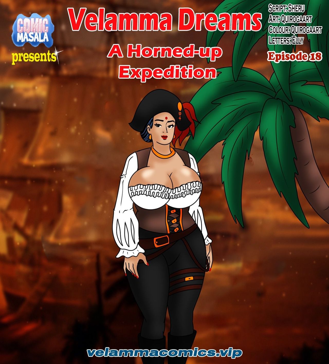 Velamma Dreams #18 page 1 full