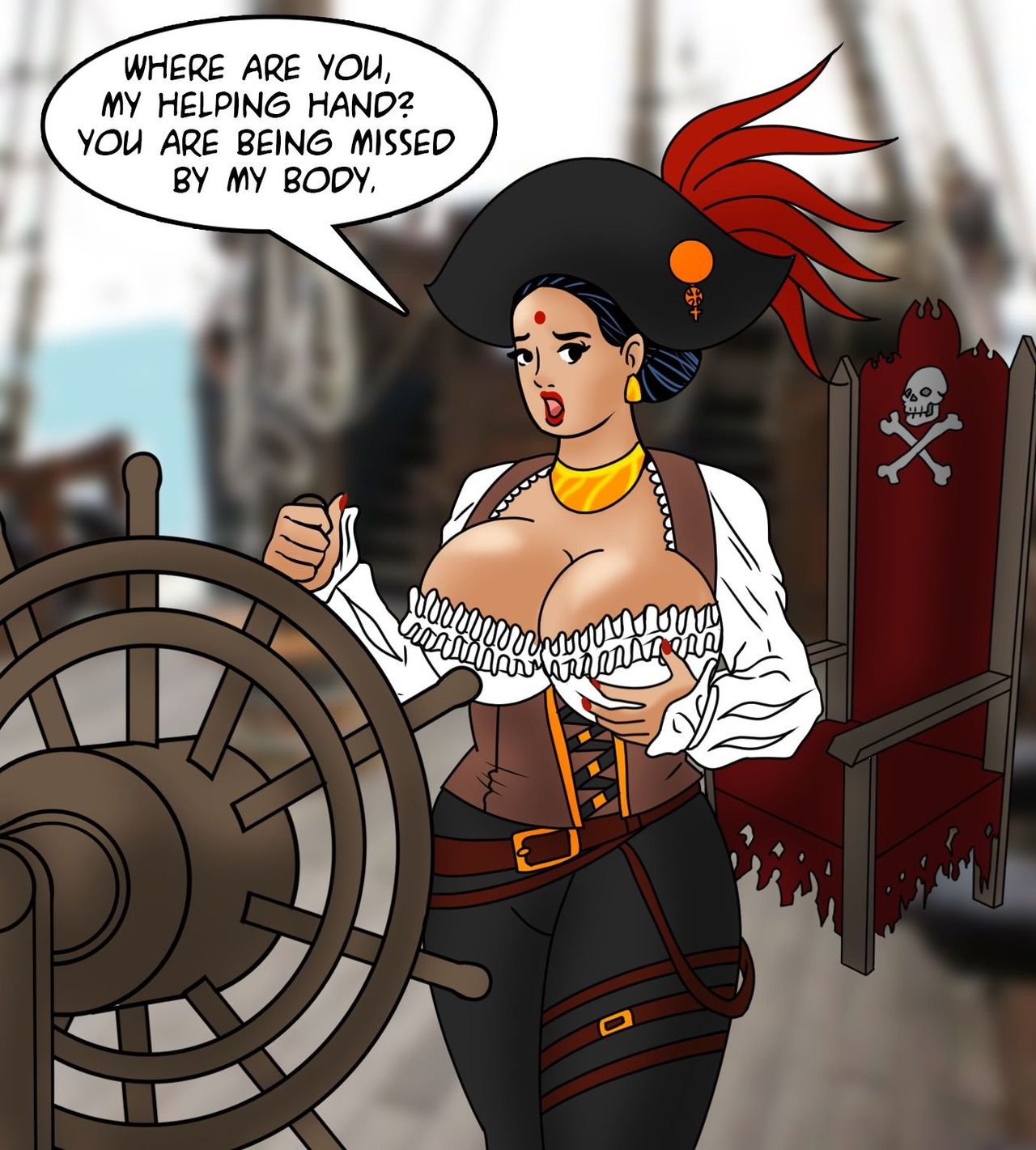 Velamma Dreams #18 page 2 full