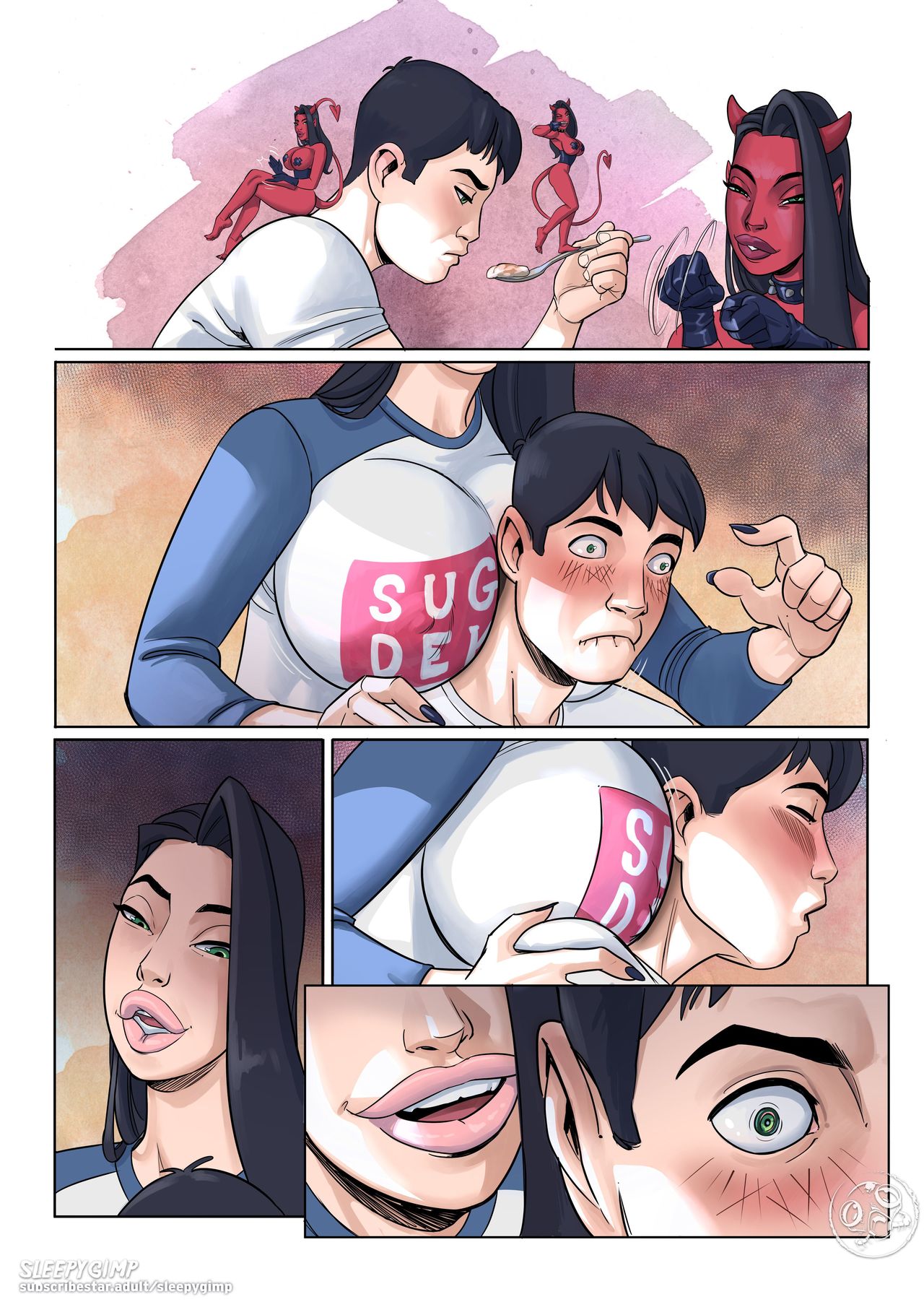 Family Values  - 4 - ongoing - speechless page 8 full