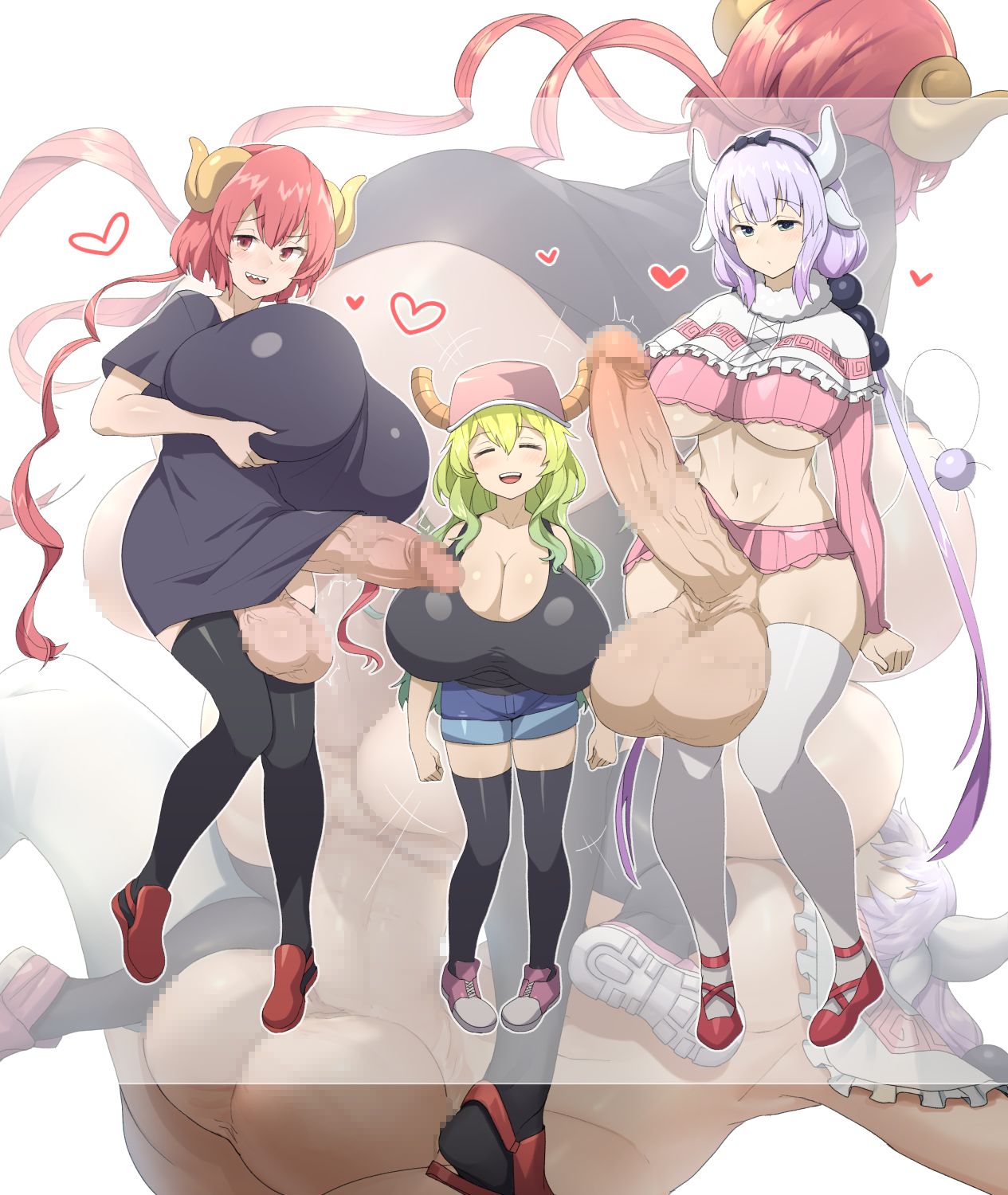Small Lucoa x Big Kanna &amp; Iruru DP page 1 full