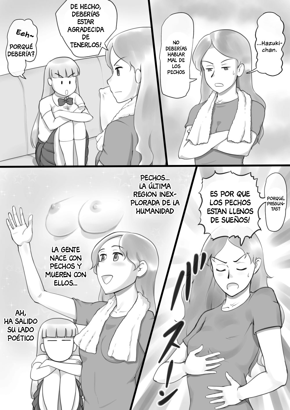Girl on Mom: Himitsu no Bust Lesson | Girl on Mom: Secret Bust Lesson page 6 full