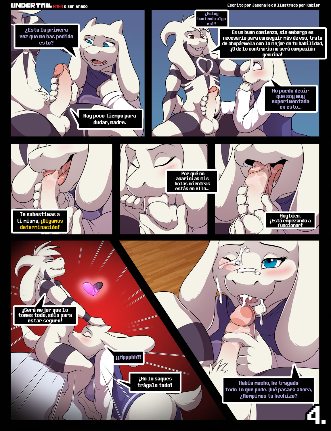 Undertail:  Amar o ser amado page 5 full