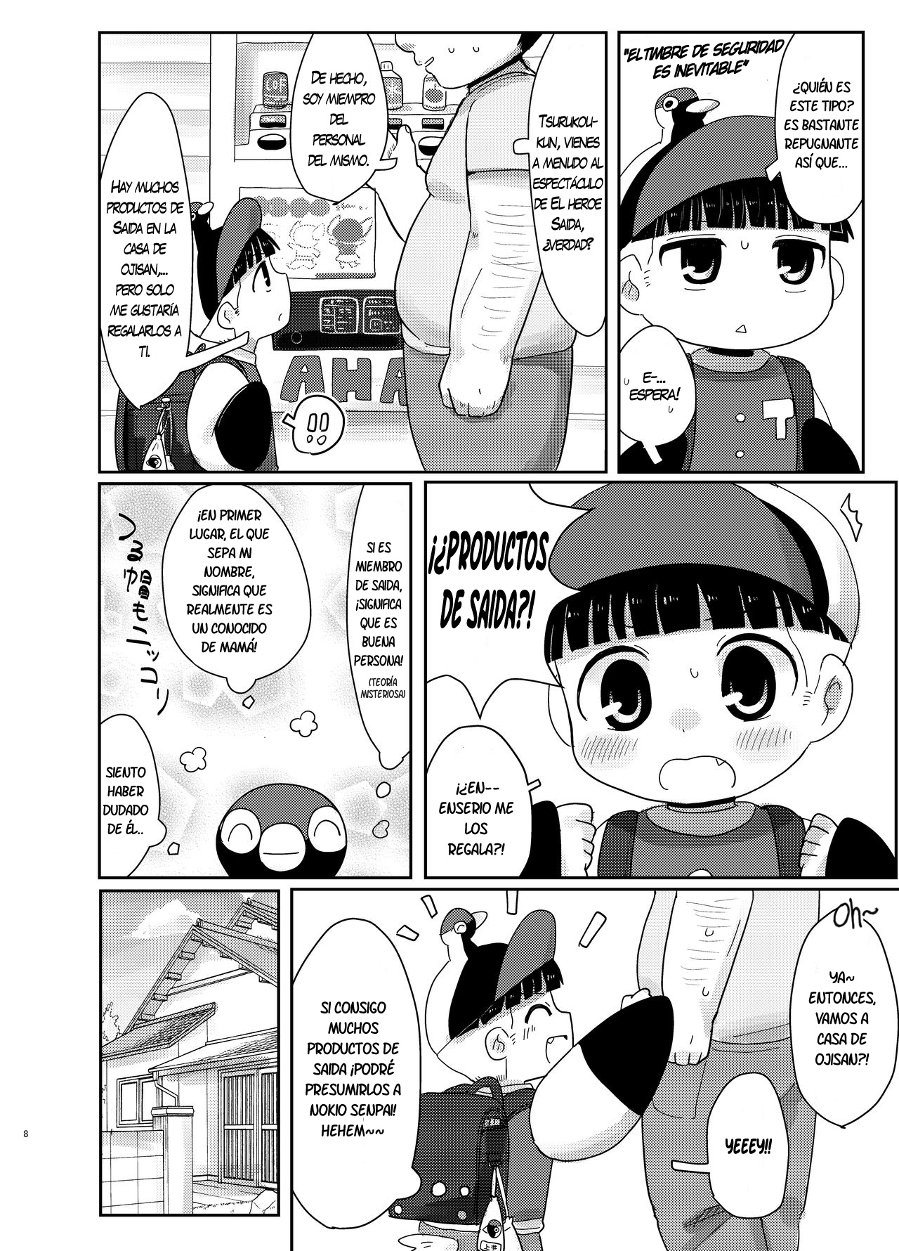 Shiranai Hito ni Tsuite Ikanai! | ¡No debes seguir a extraños! page 8 full