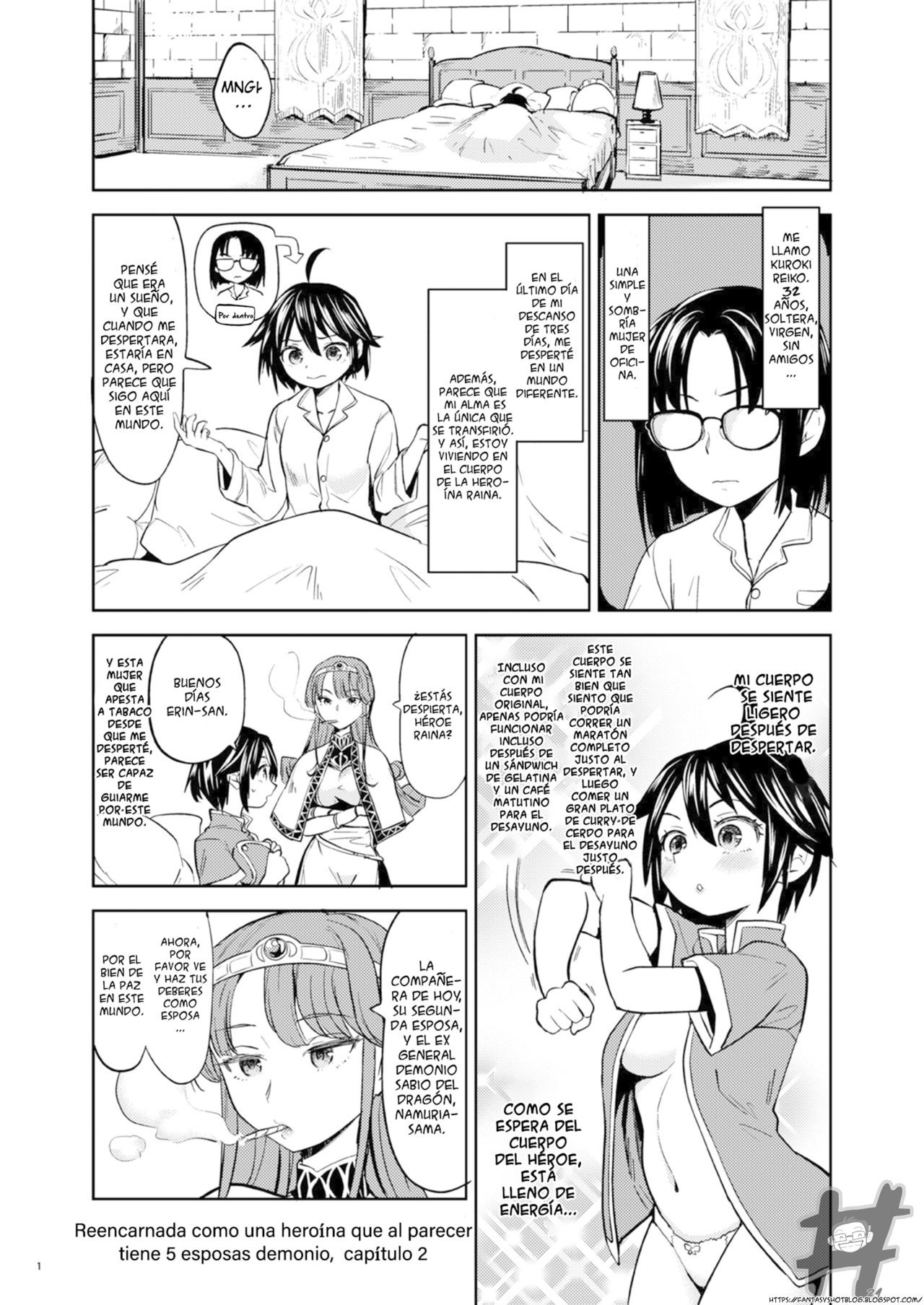 Onna Yuusha ni Tensei Shitara Mazoku no Tsuma ga 5-nin mo Irurashii 2 page 2 full