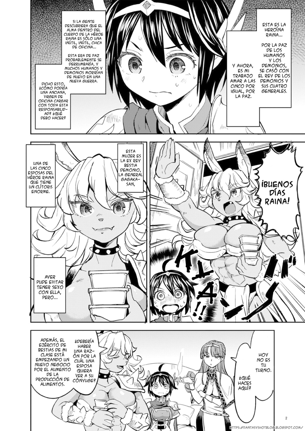 Onna Yuusha ni Tensei Shitara Mazoku no Tsuma ga 5-nin mo Irurashii 2 page 3 full