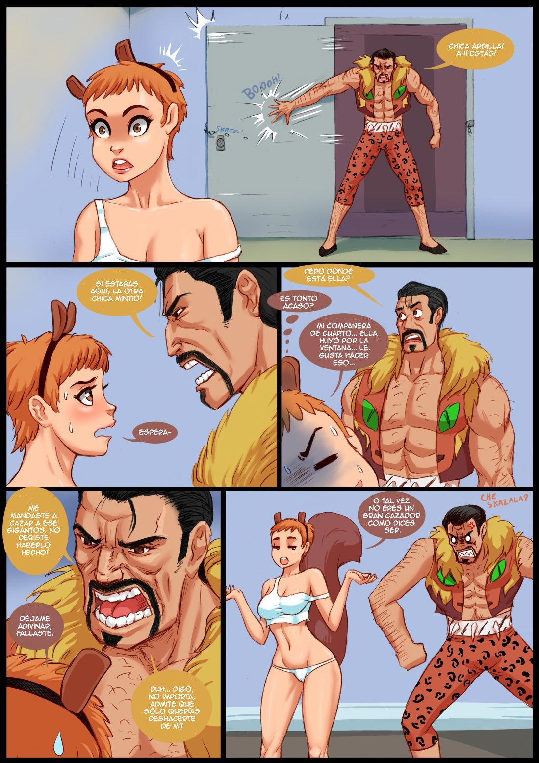 Squirrel Girl vs Kraven page 3 full