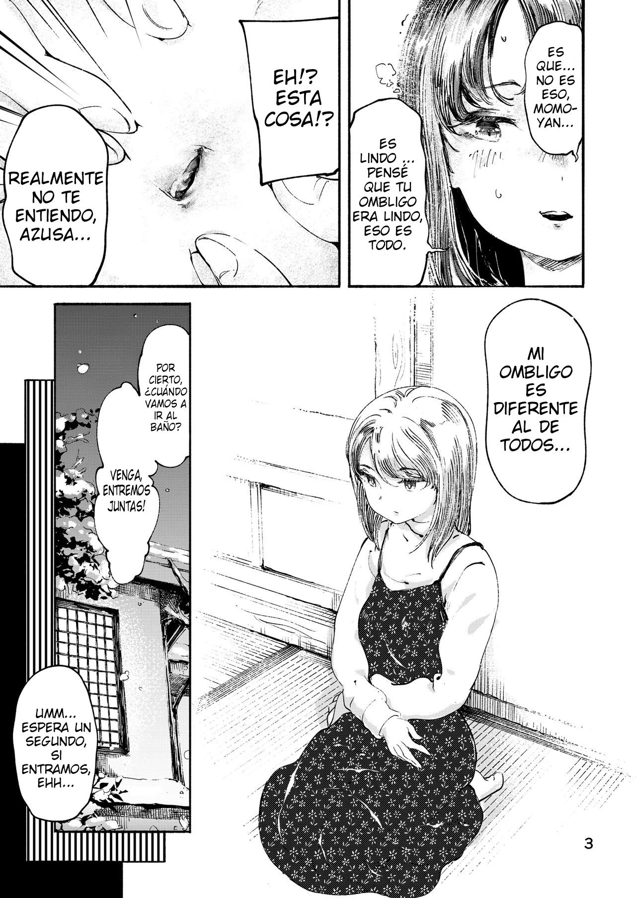 Nakayoshi Oheso Onsen Ryokou | My Friend's Navel Spring Trip page 4 full