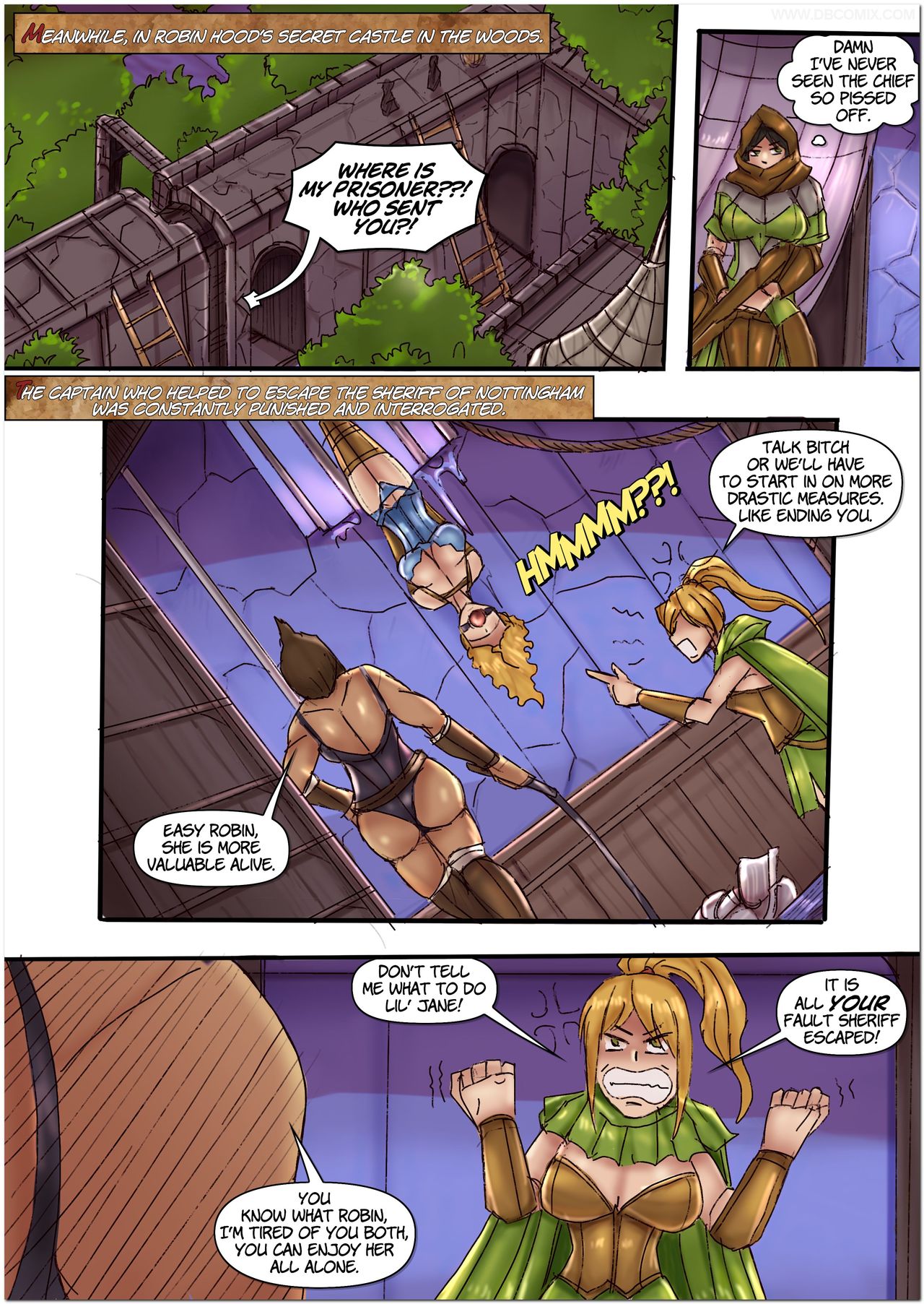 Robin Hood the Queen of Thieves 3 page 4 full