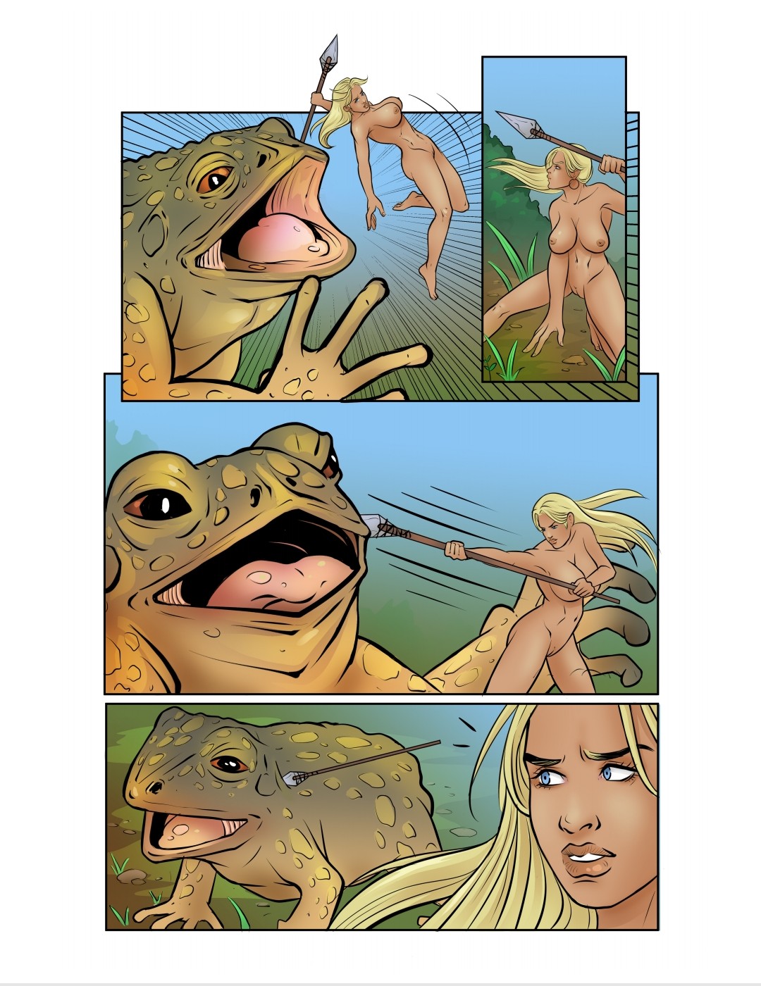 Jungle Dangers: Tales from Cretaceous Seas #2 page 5 full