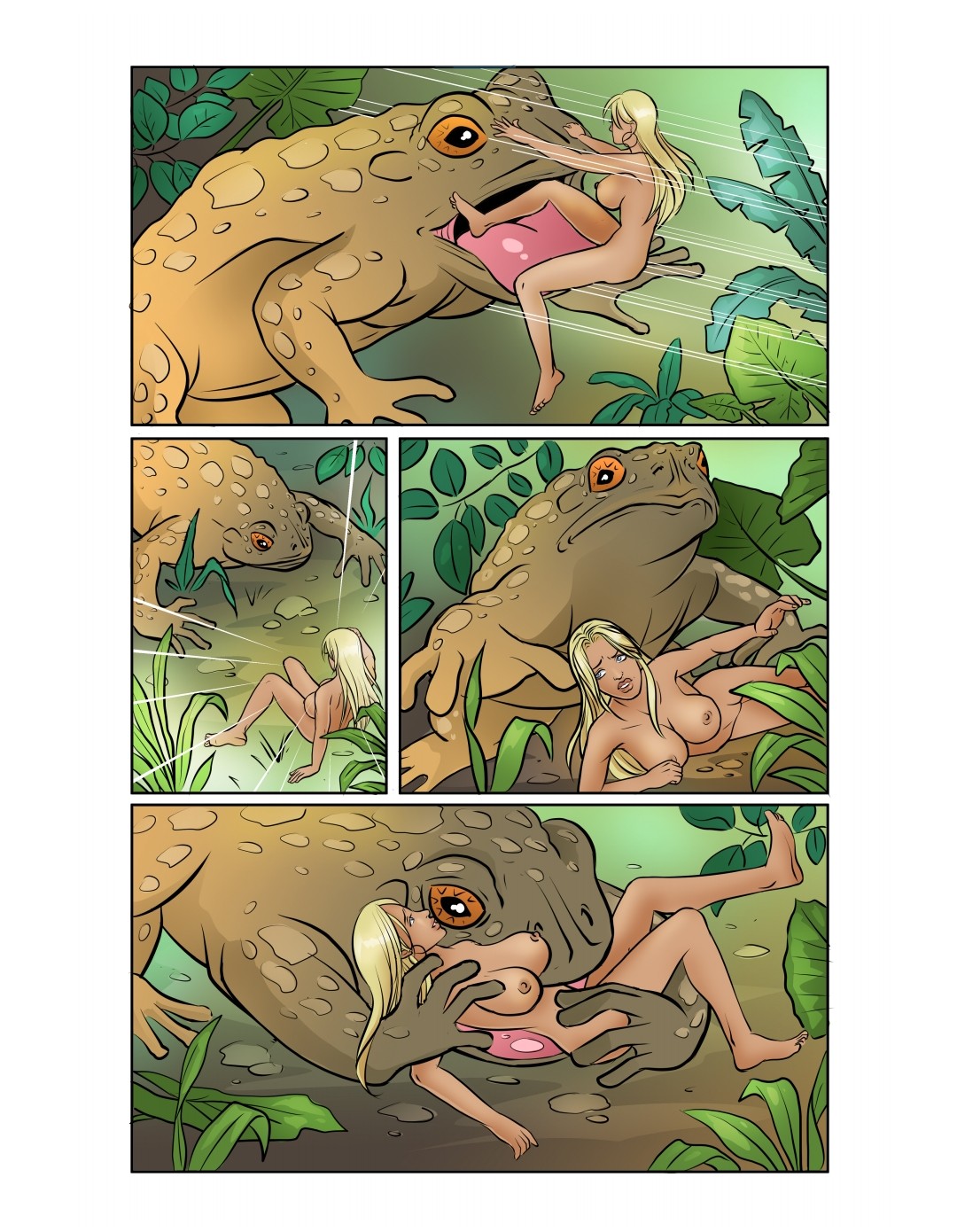 Jungle Dangers: Tales from Cretaceous Seas #2 page 7 full