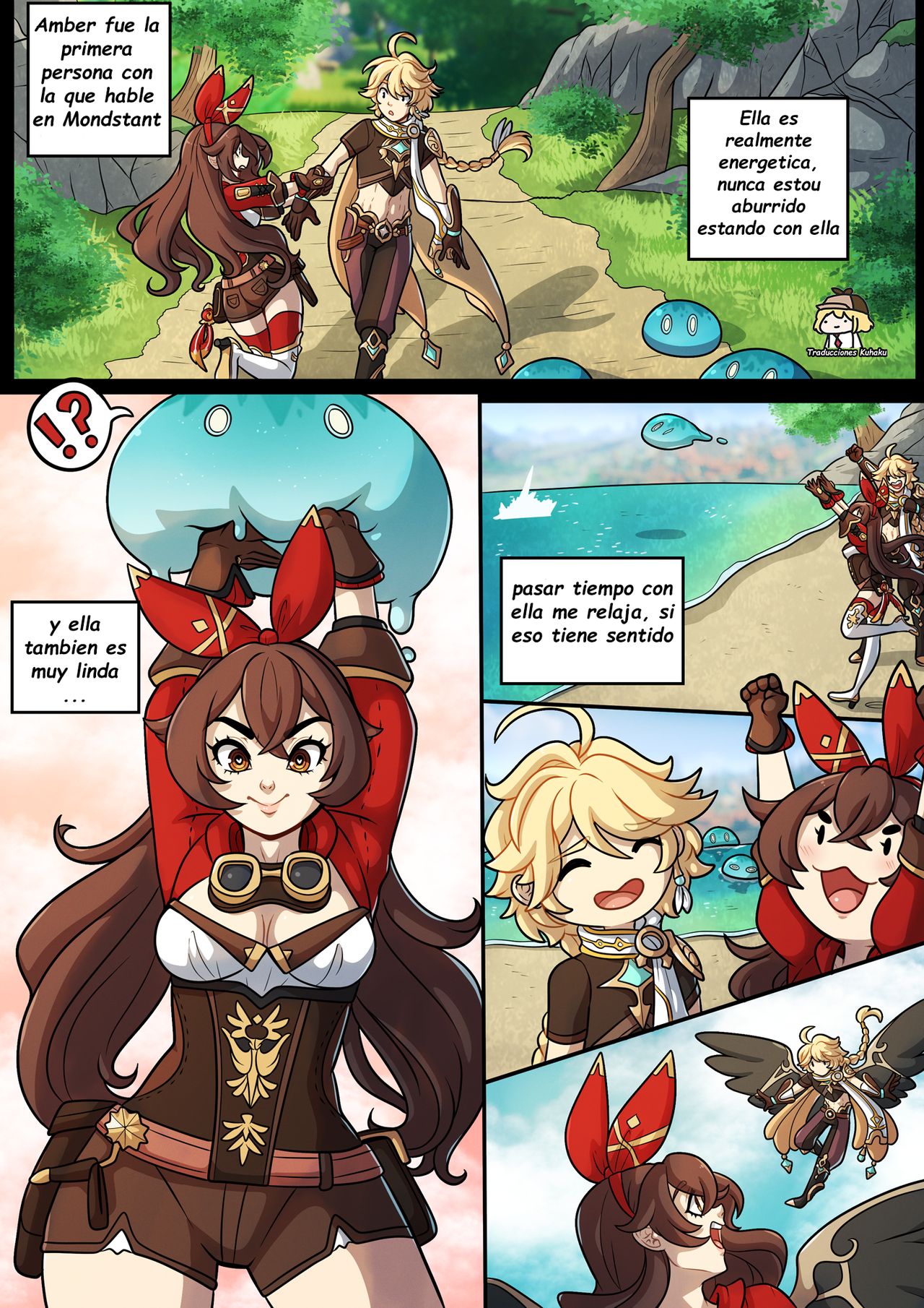 The Traveler's Guide to Teyvat's Heart - Amber page 3 full