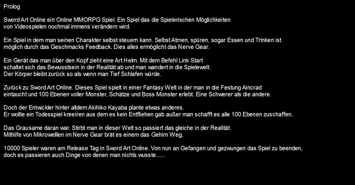 Strange Things in a Videogame. Sword Art Online: More than a Deathgame? page 3 full