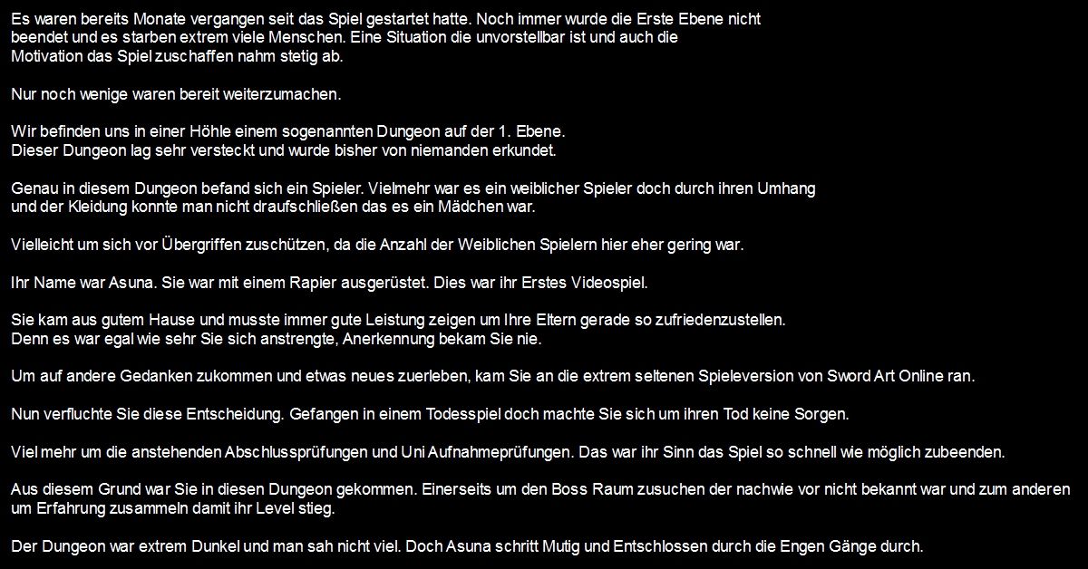 Strange Things in a Videogame. Sword Art Online: More than a Deathgame? page 5 full