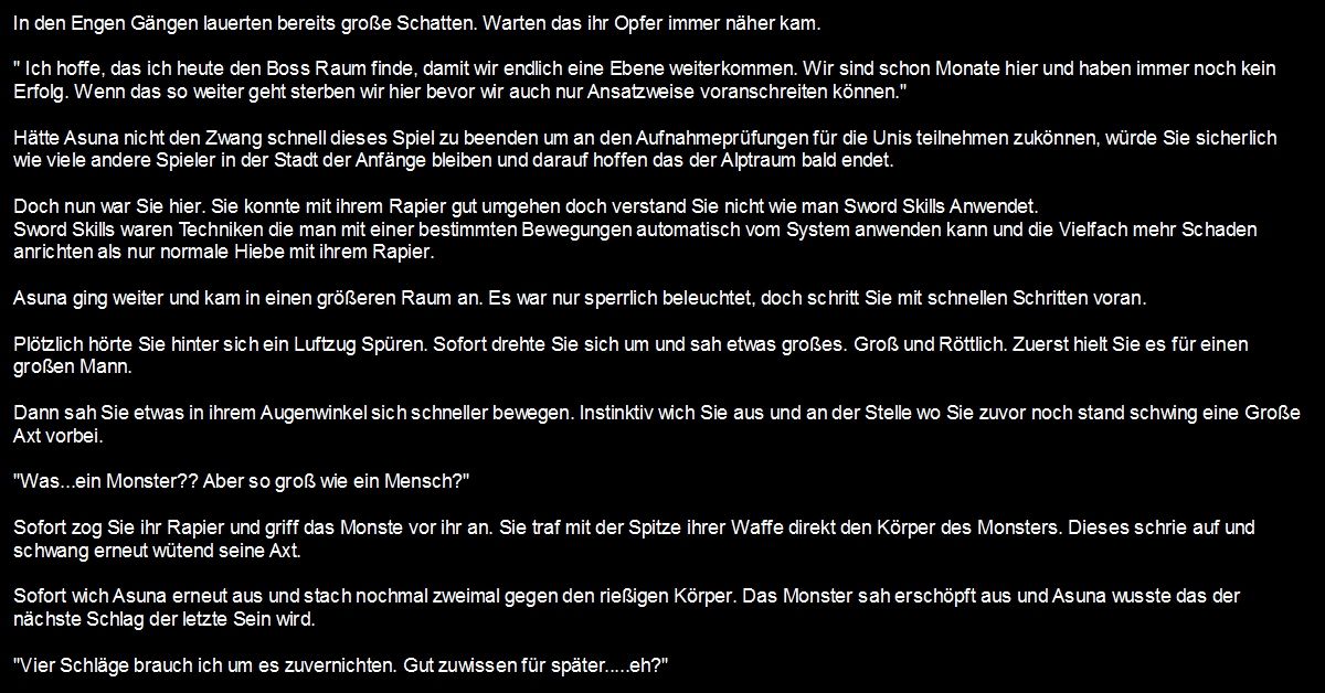 Strange Things in a Videogame. Sword Art Online: More than a Deathgame? page 6 full