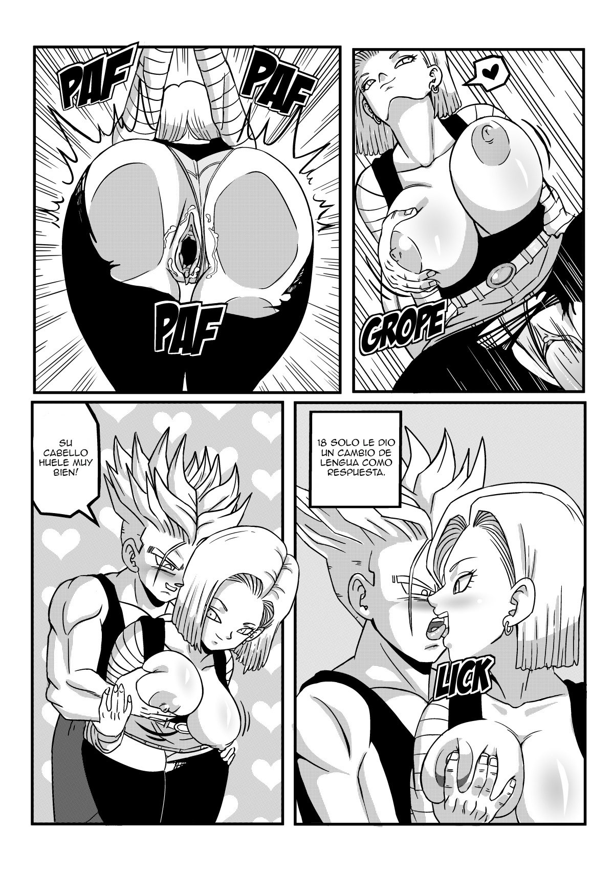 Android 18 Stays in the Future page 9 full