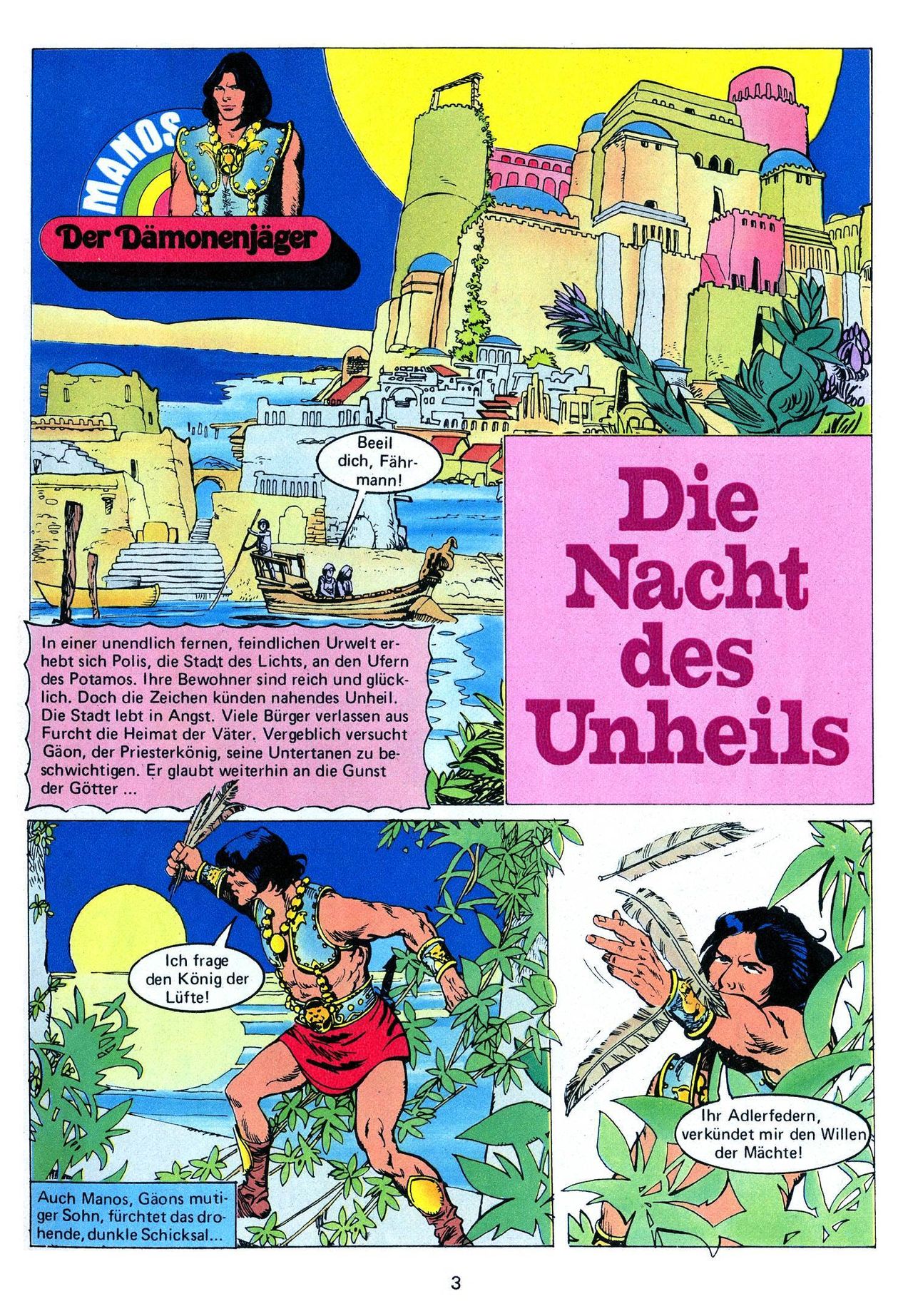 Manos - Der Dämonenjäger - Geister Geschichten 1 page 3 full