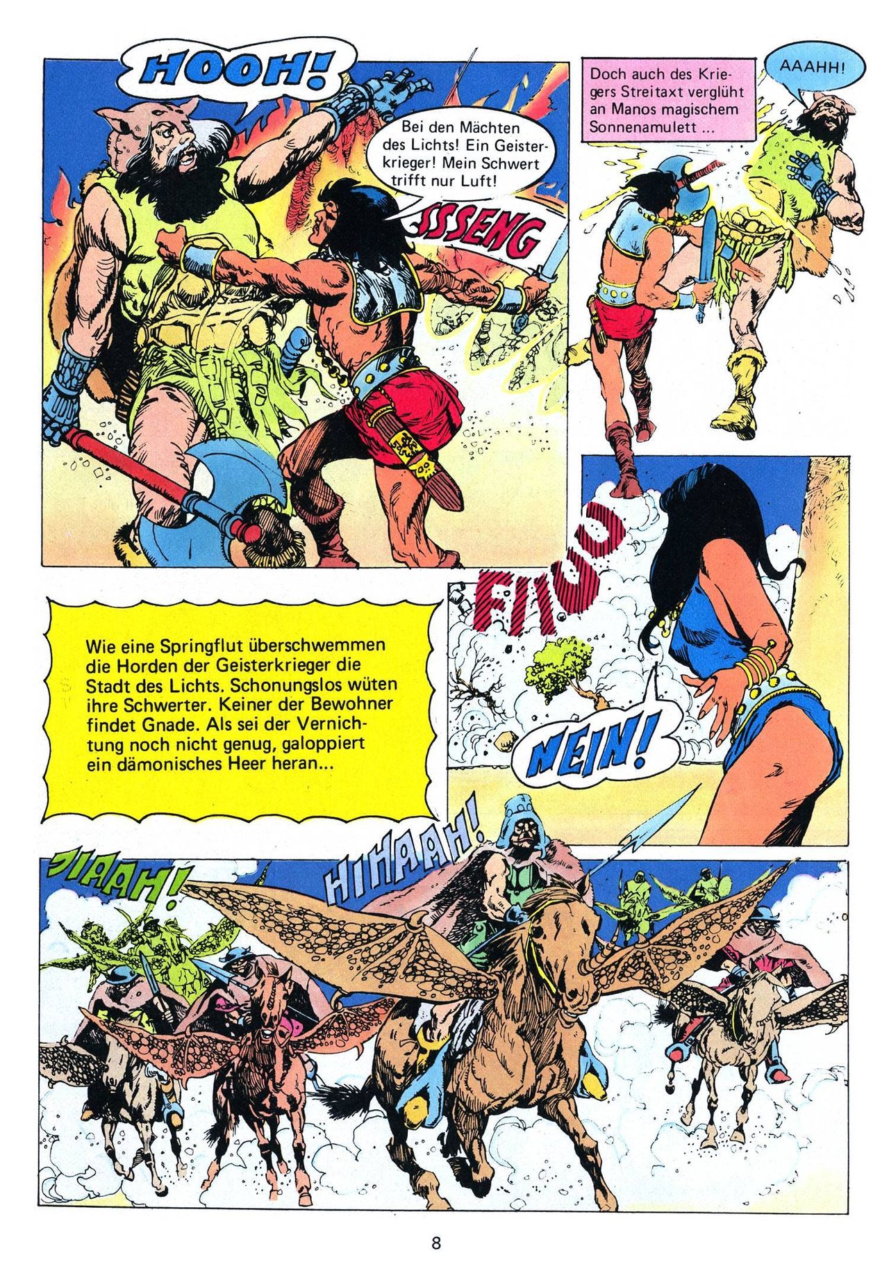 Manos - Der Dämonenjäger - Geister Geschichten 1 page 8 full