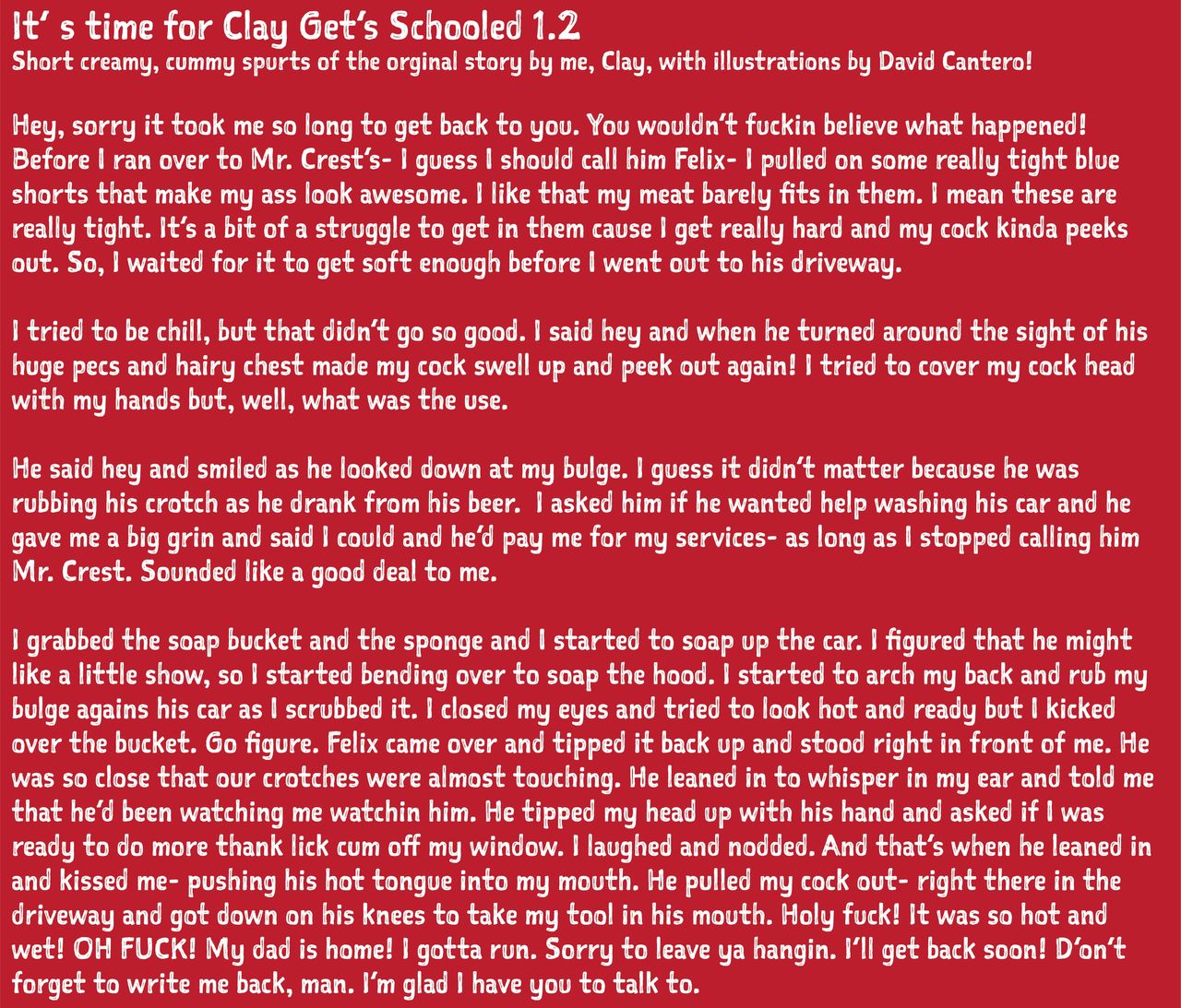 Clay gets schooled page 3 full