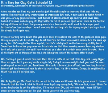 Clay gets schooled cover