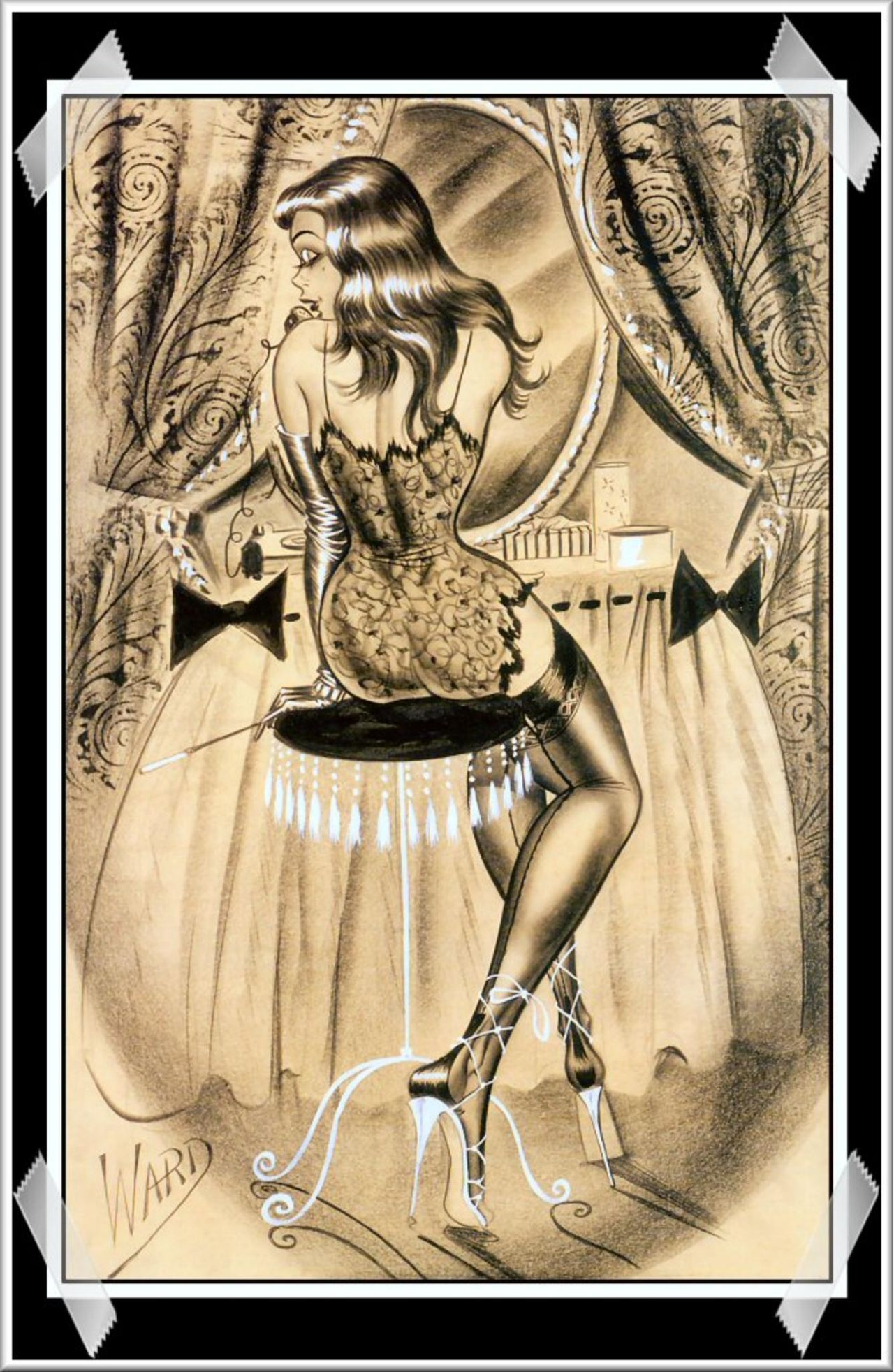 Bill Ward, Alex Chun - The Glamour Girls of Bill Ward - Fantagraphics Books page 4 full