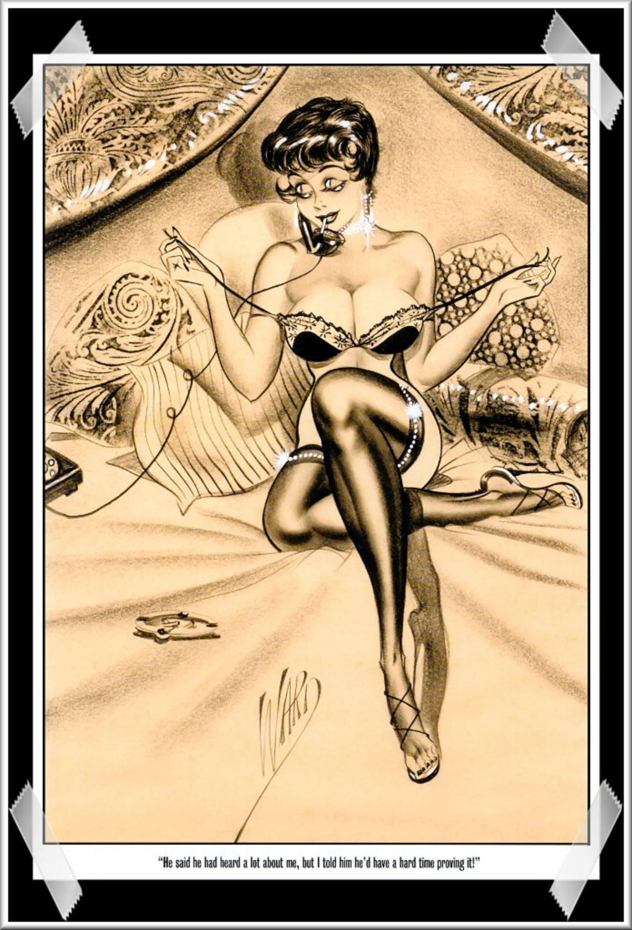 Bill Ward, Alex Chun - The Glamour Girls of Bill Ward - Fantagraphics Books page 6 full