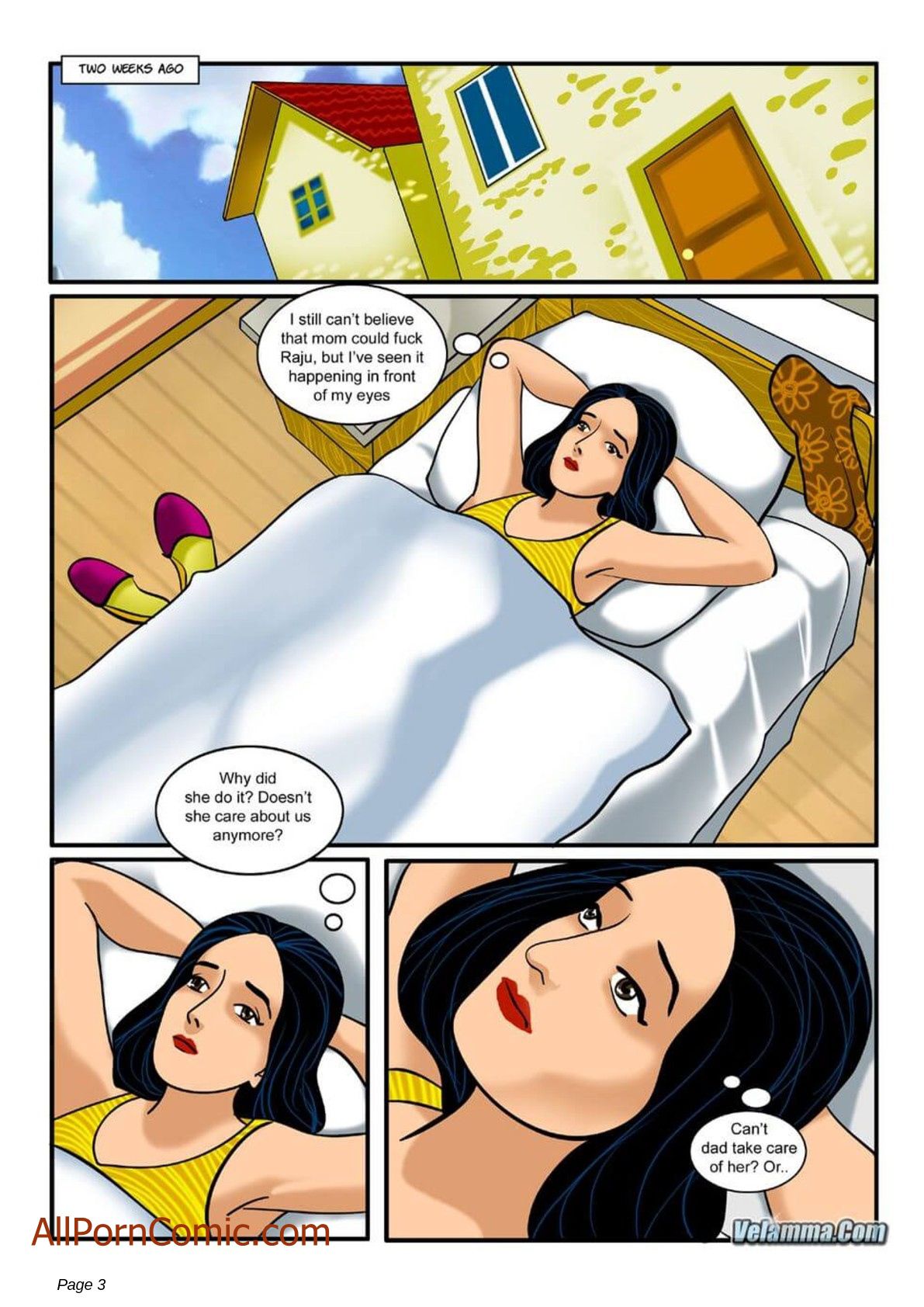 Velamma #7 page 3 full