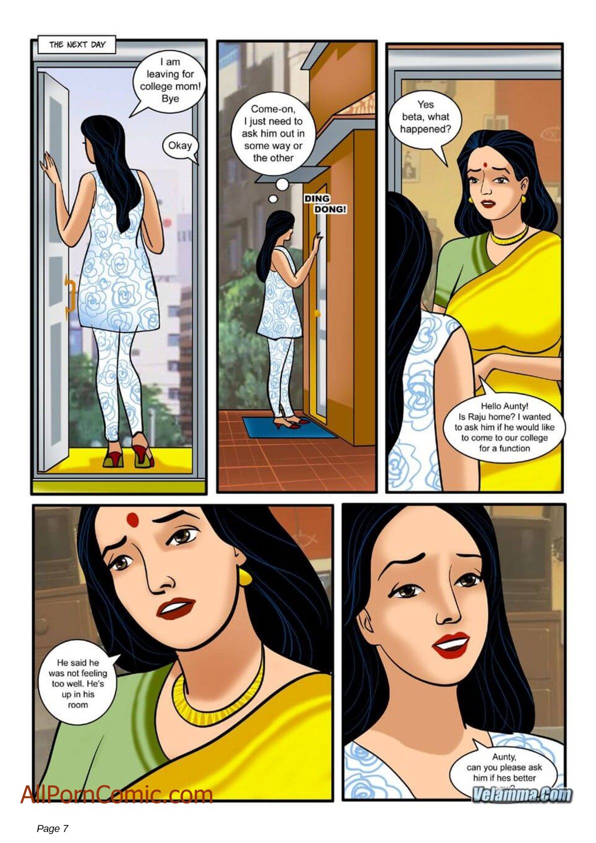 Velamma #7 page 7 full