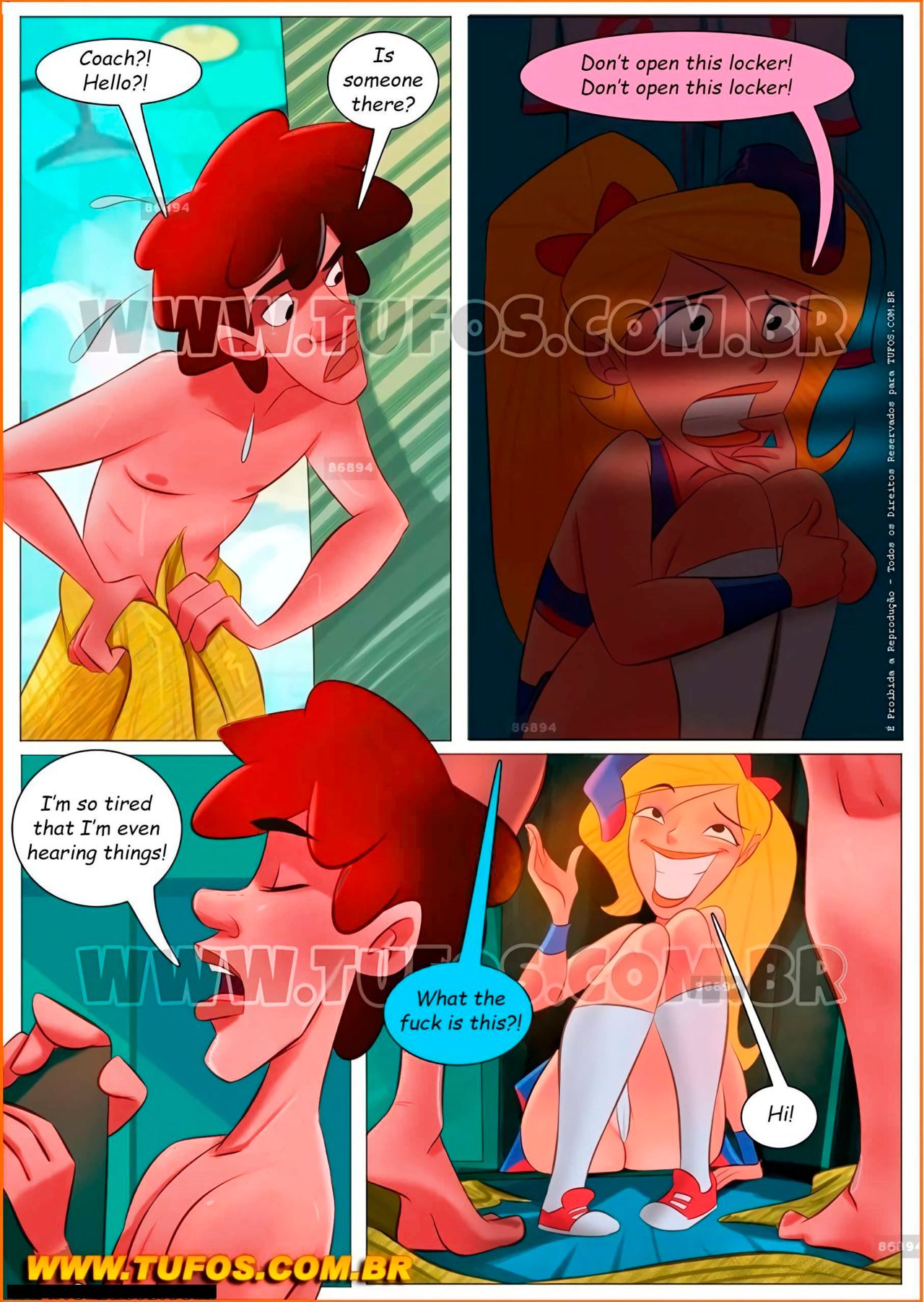 College Perverts  - 5 - Basketball Game - english page 5 full