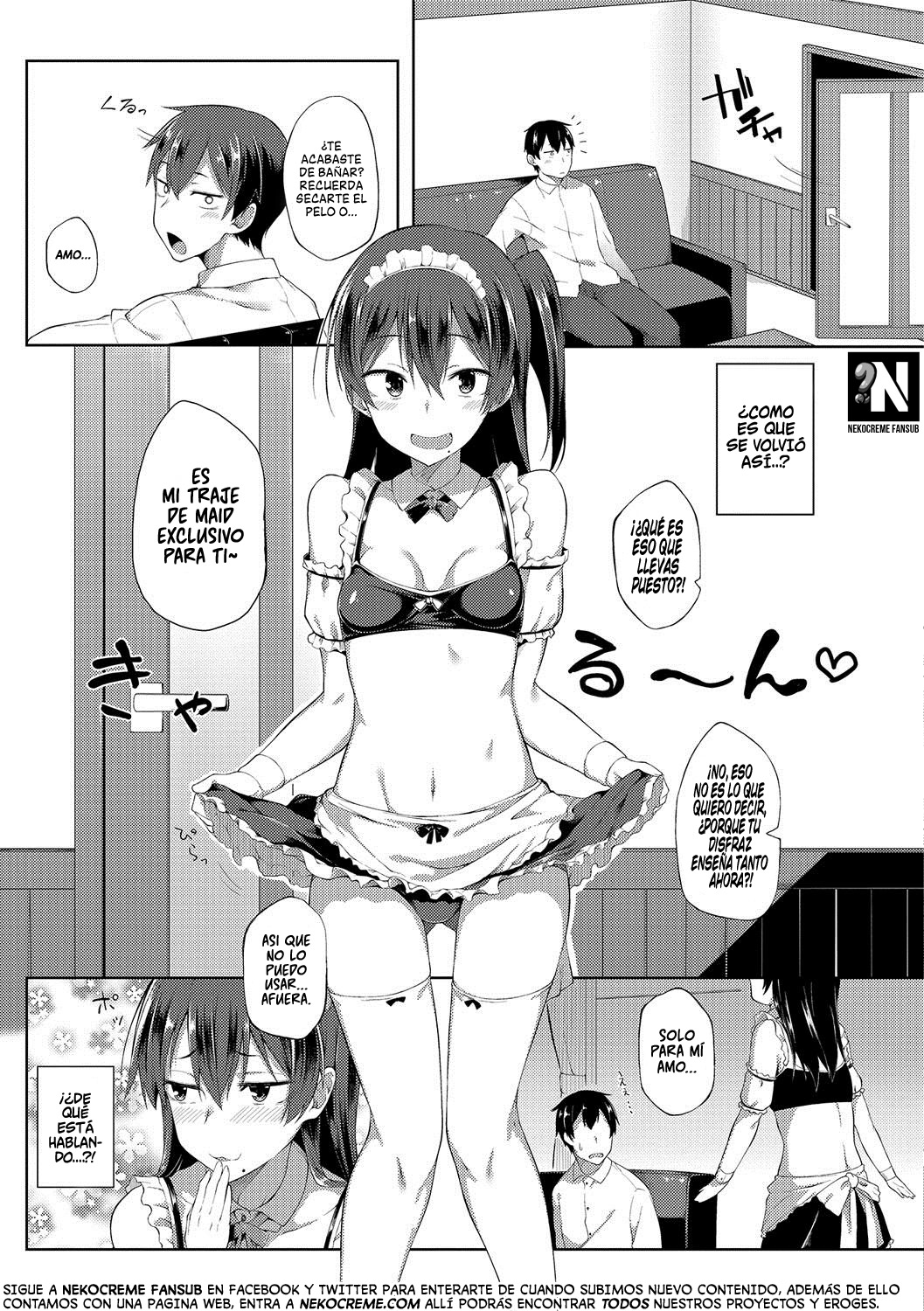 Zenryaku, Imouto ga Maid ni Narimashite | Mi Hermanita se ha Convertido en mi Sirvienta page 7 full
