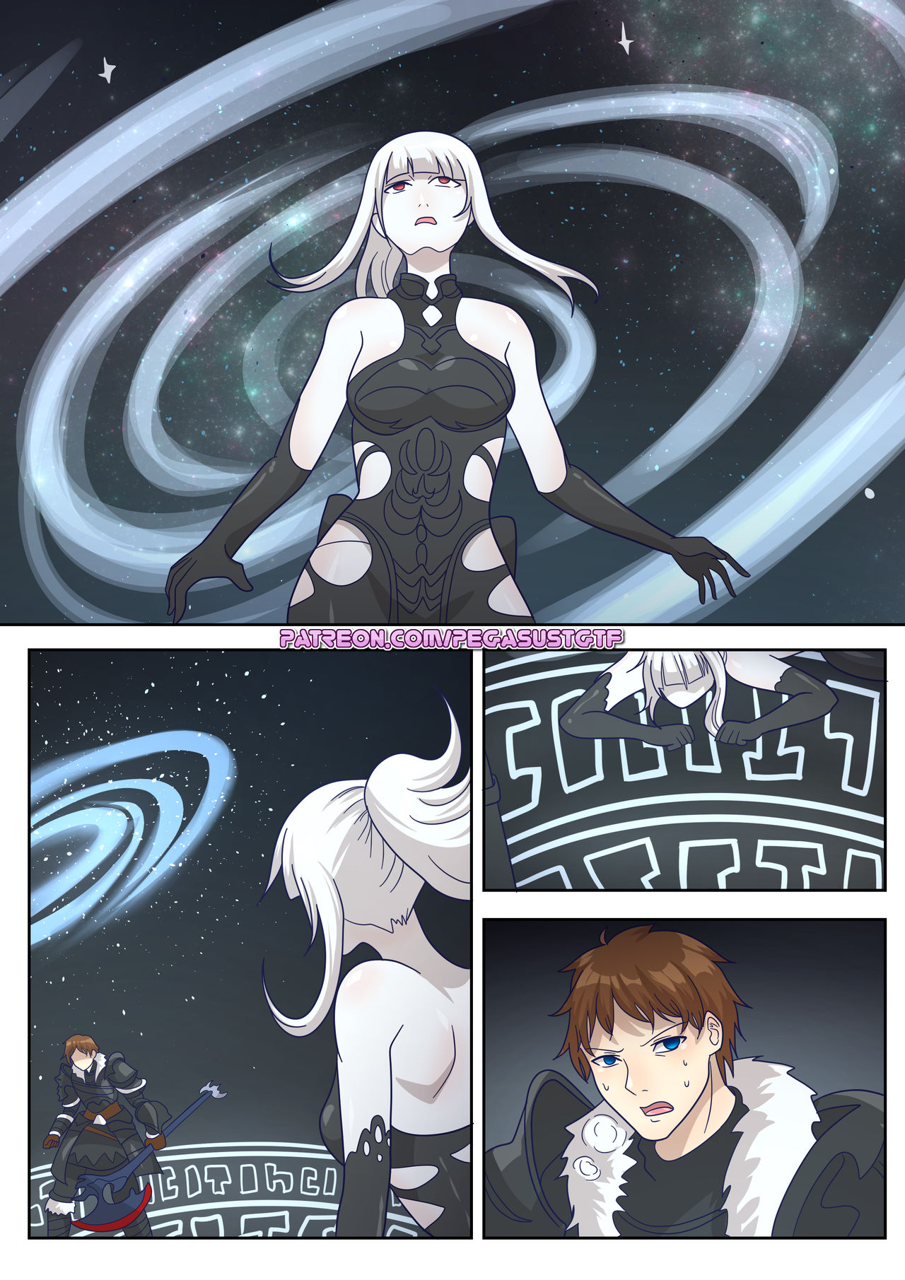 Warrior into Omega-F page 1 full