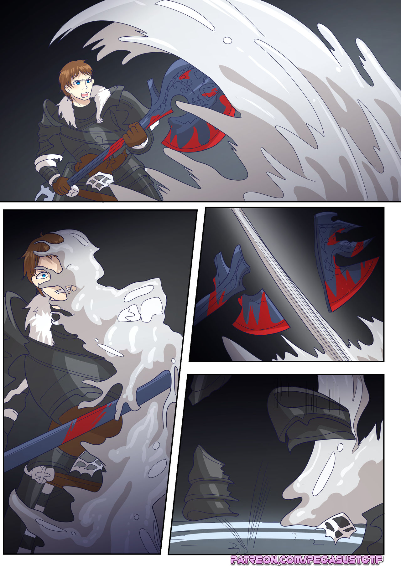 Warrior into Omega-F page 3 full