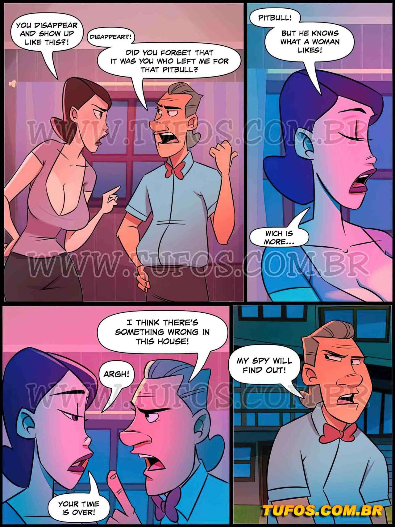 Familia Suruba 14 – Dad Is “On” – Tufos - english page 3 full