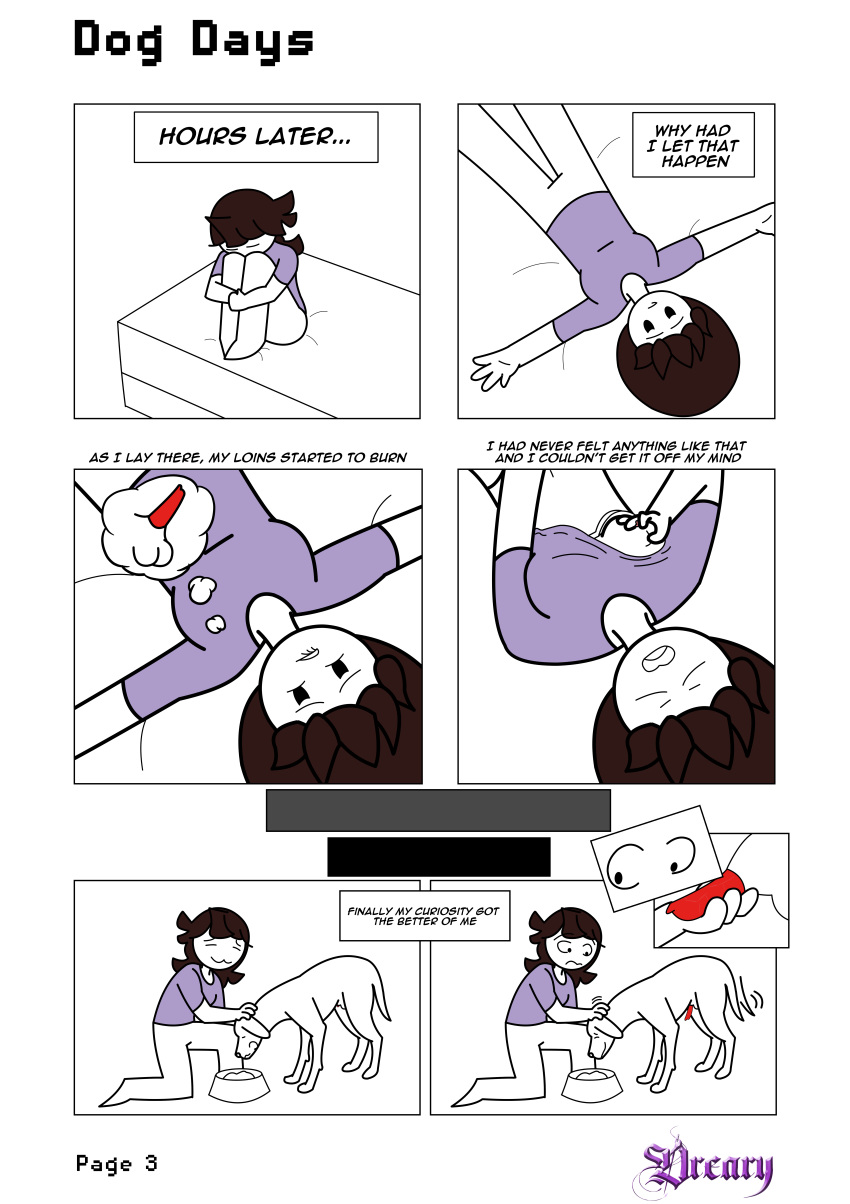 Dog Days | jaiden animations page 3 full